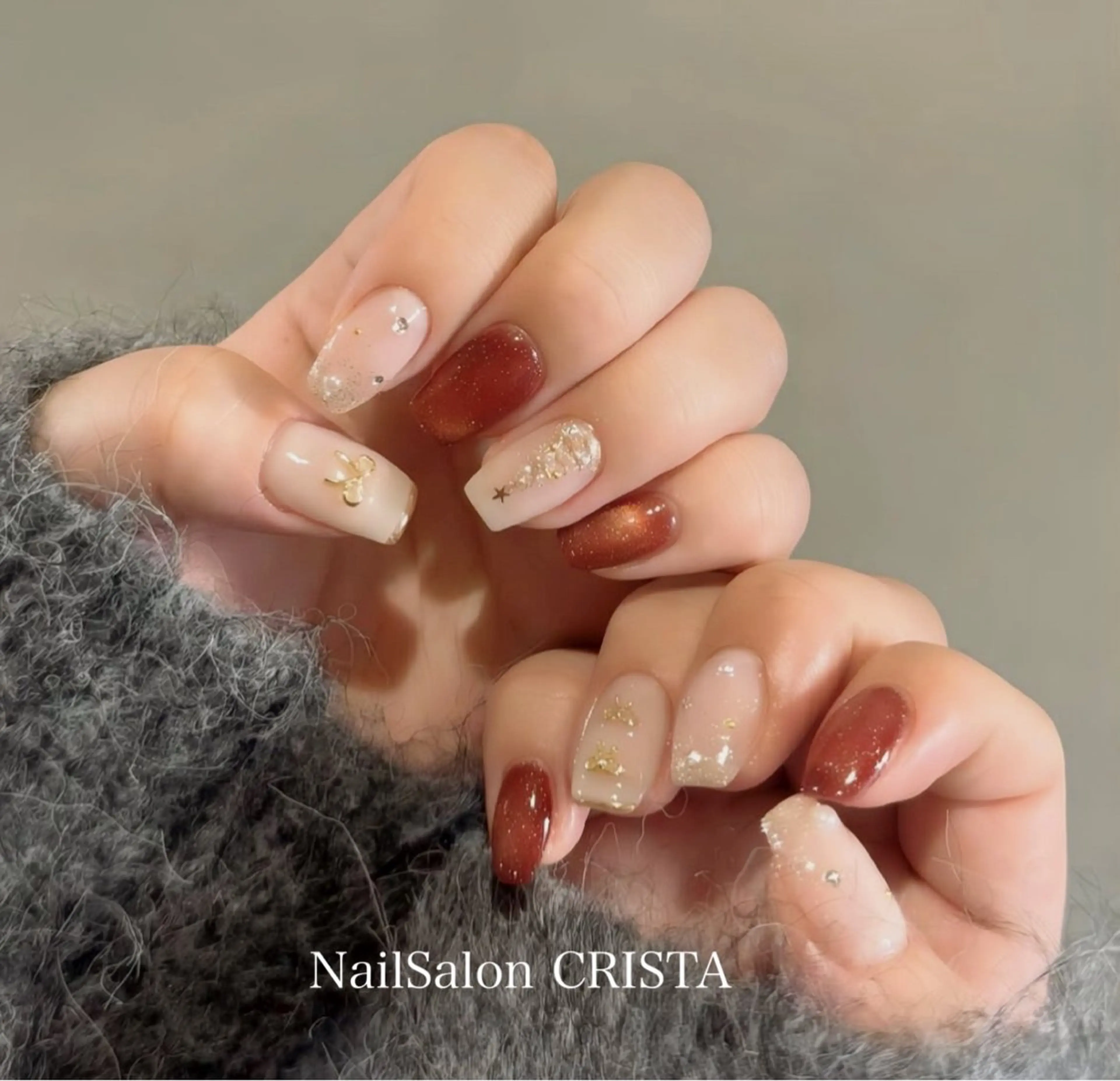 ネイル ジェルネイル パラジェル ハンドネイル CRISTA所属・CRISTA MOMOのネイルデザイン