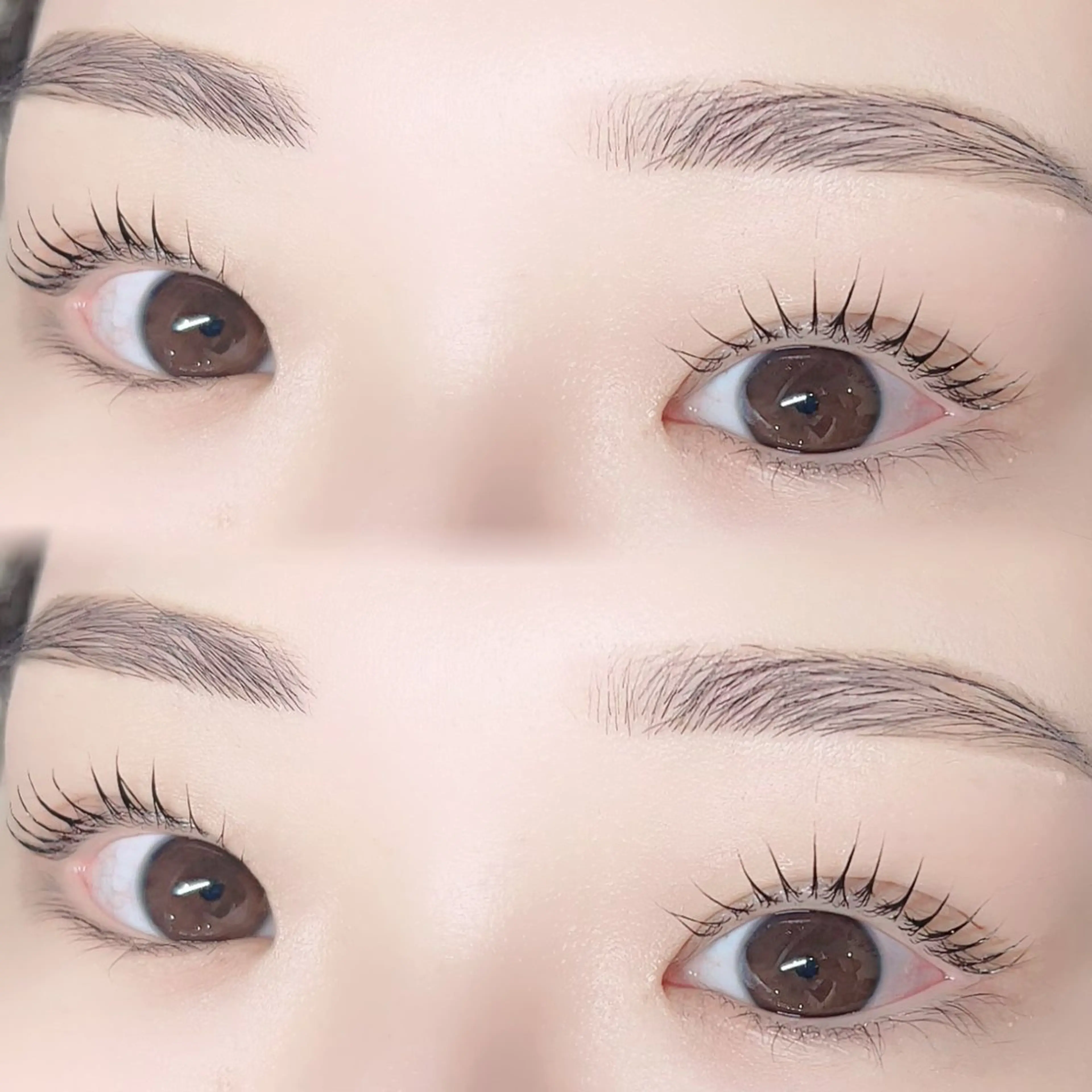🉐🉐セットクーポン🉐🉐まつげパーマ➕アイブロウワックス👀◝✩間引き、仕上げメイク込✨の写真