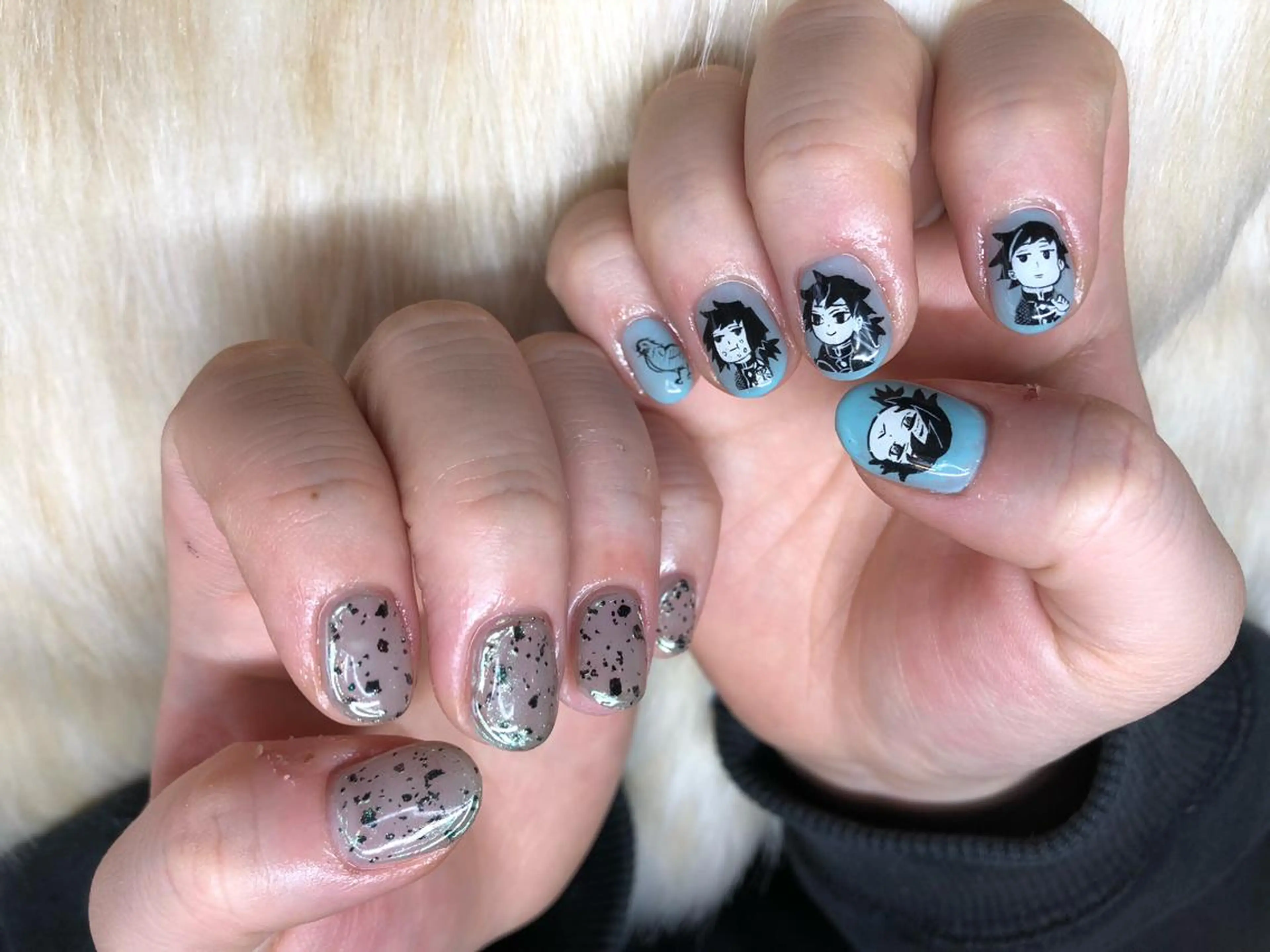 ネイル アートネイル 持ち込み パラあり！フィルイン 美フォルムのネイルデザイン