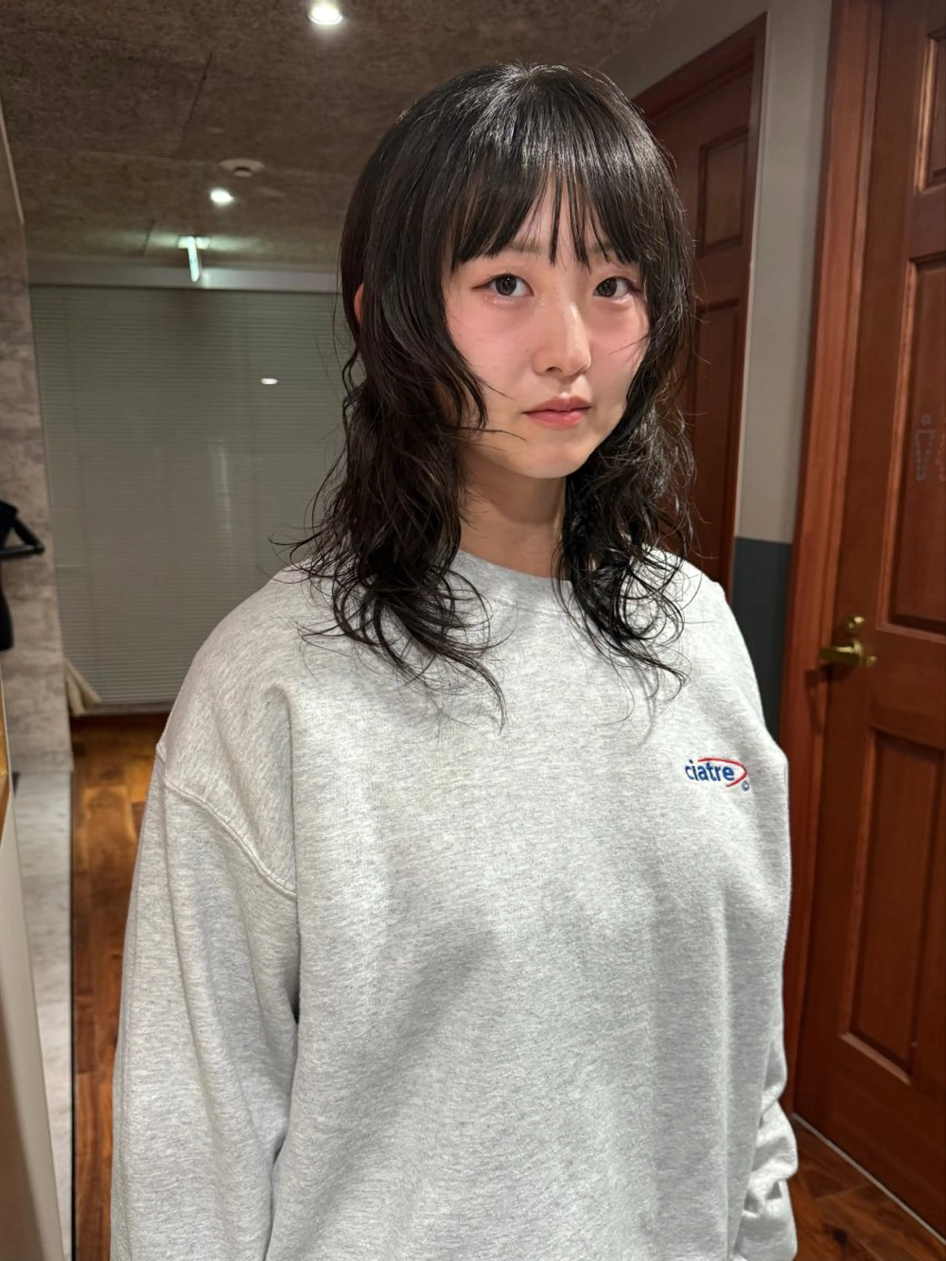 ミディアム カラー パーマ カット ヘアカラー パーマ トリートメント mai / linoah˚✧のヘアスタイル