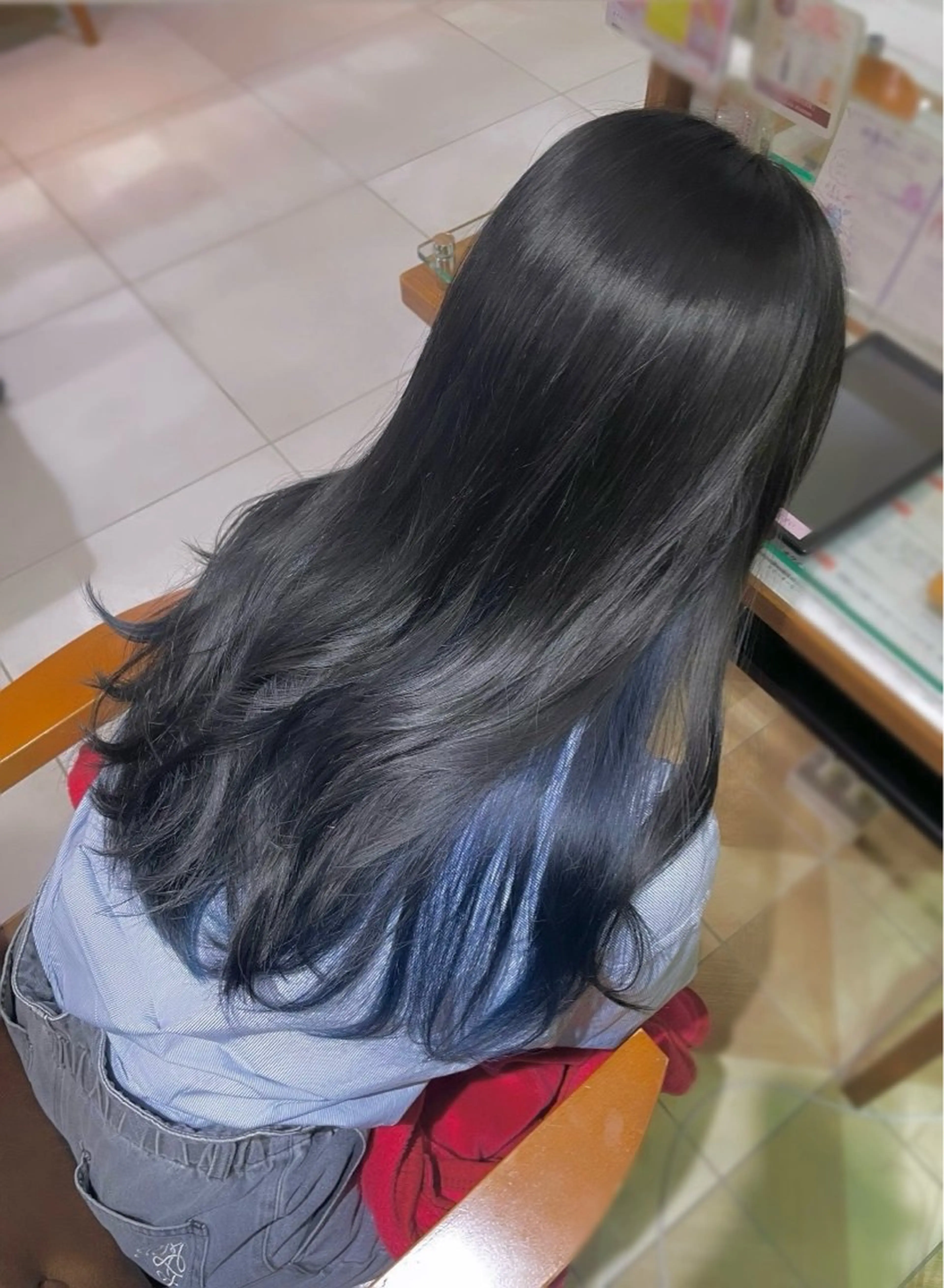 ロング カラー ヘアカラー トリートメント ʜᴀʀᴜᴋᴀ♱メンズ ウルフ/ブリーチのヘアスタイル