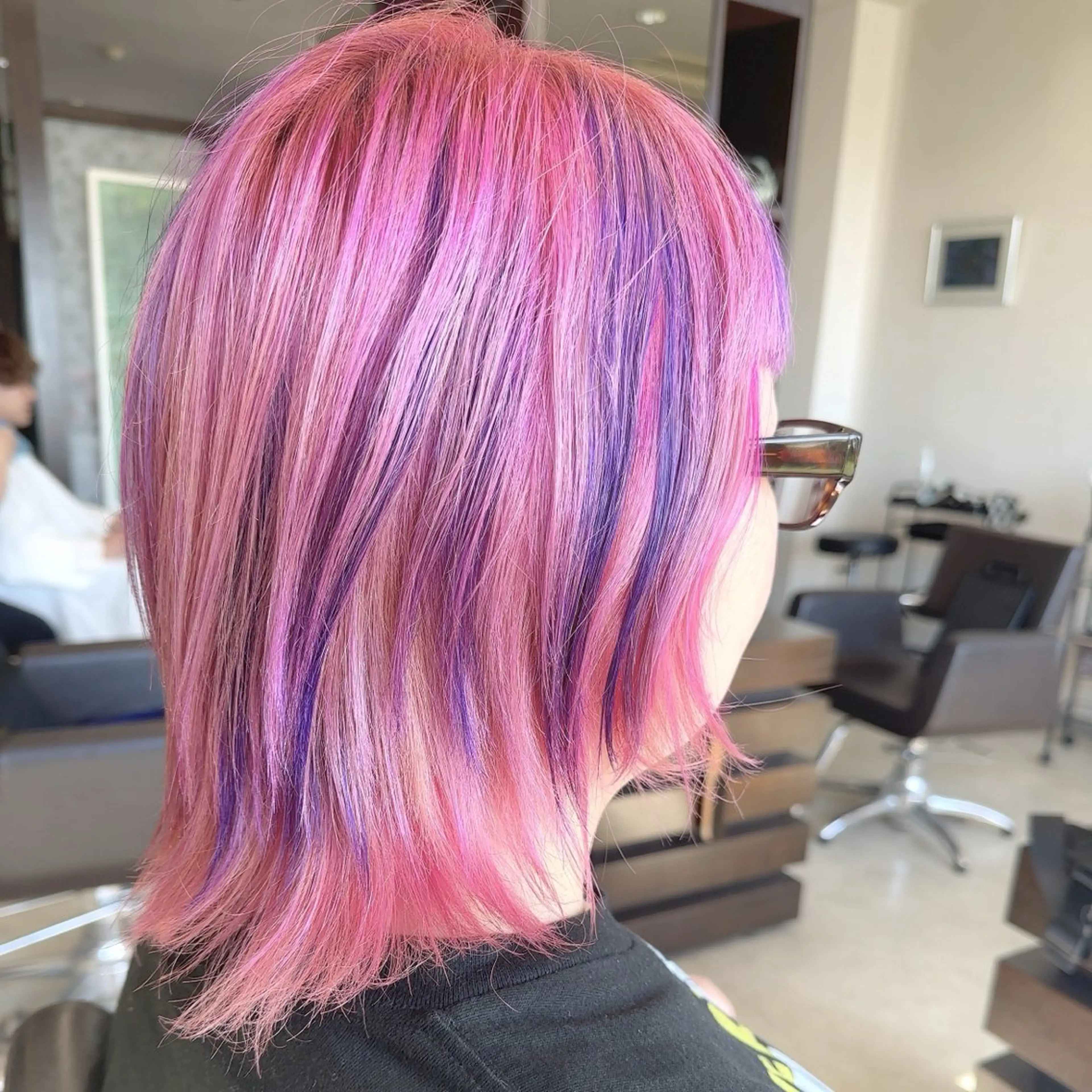 ミディアム カラー 中島 剛のヘアスタイル