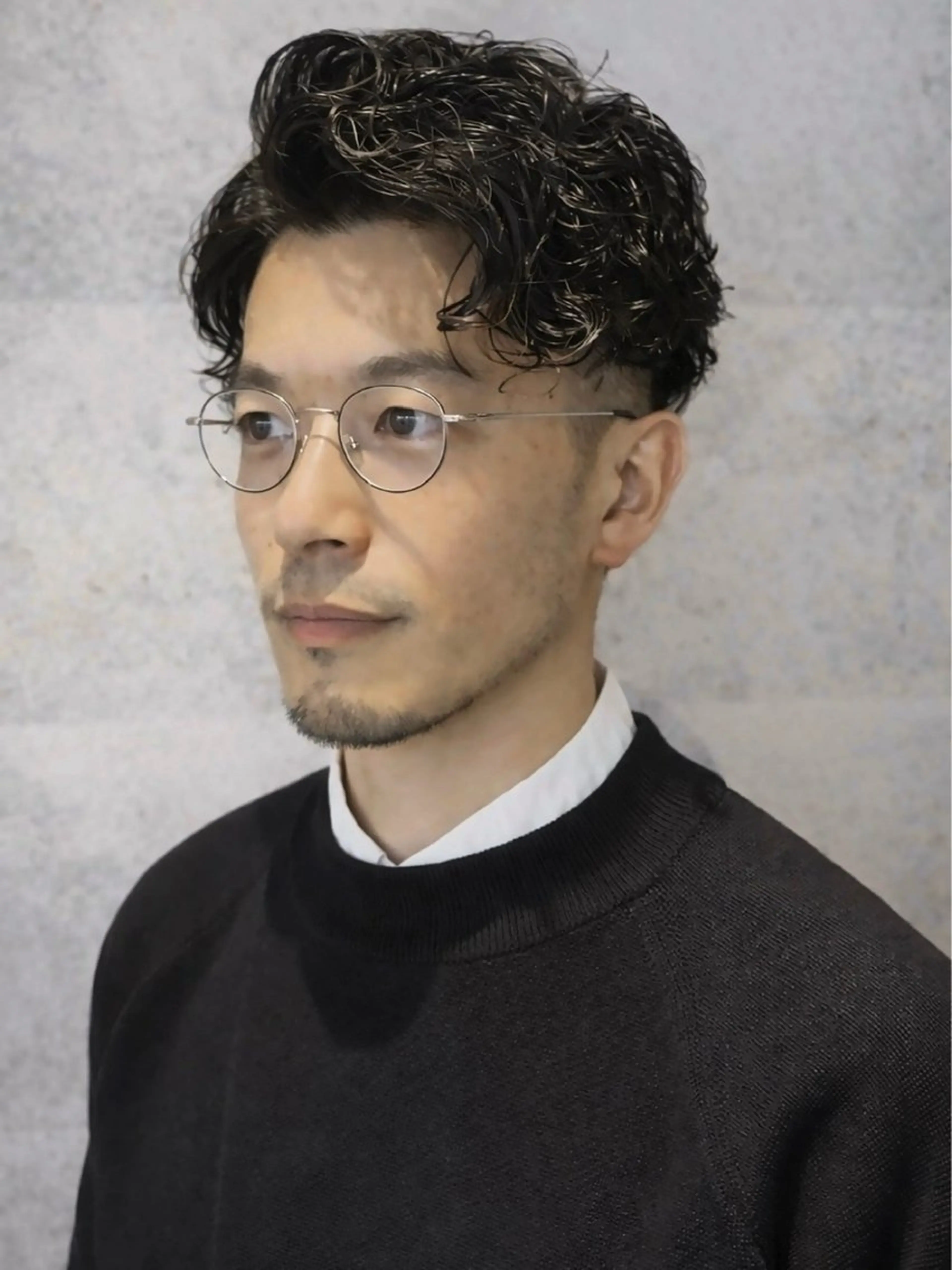 ミディアム CoReha 河内 尋登のヘアスタイル