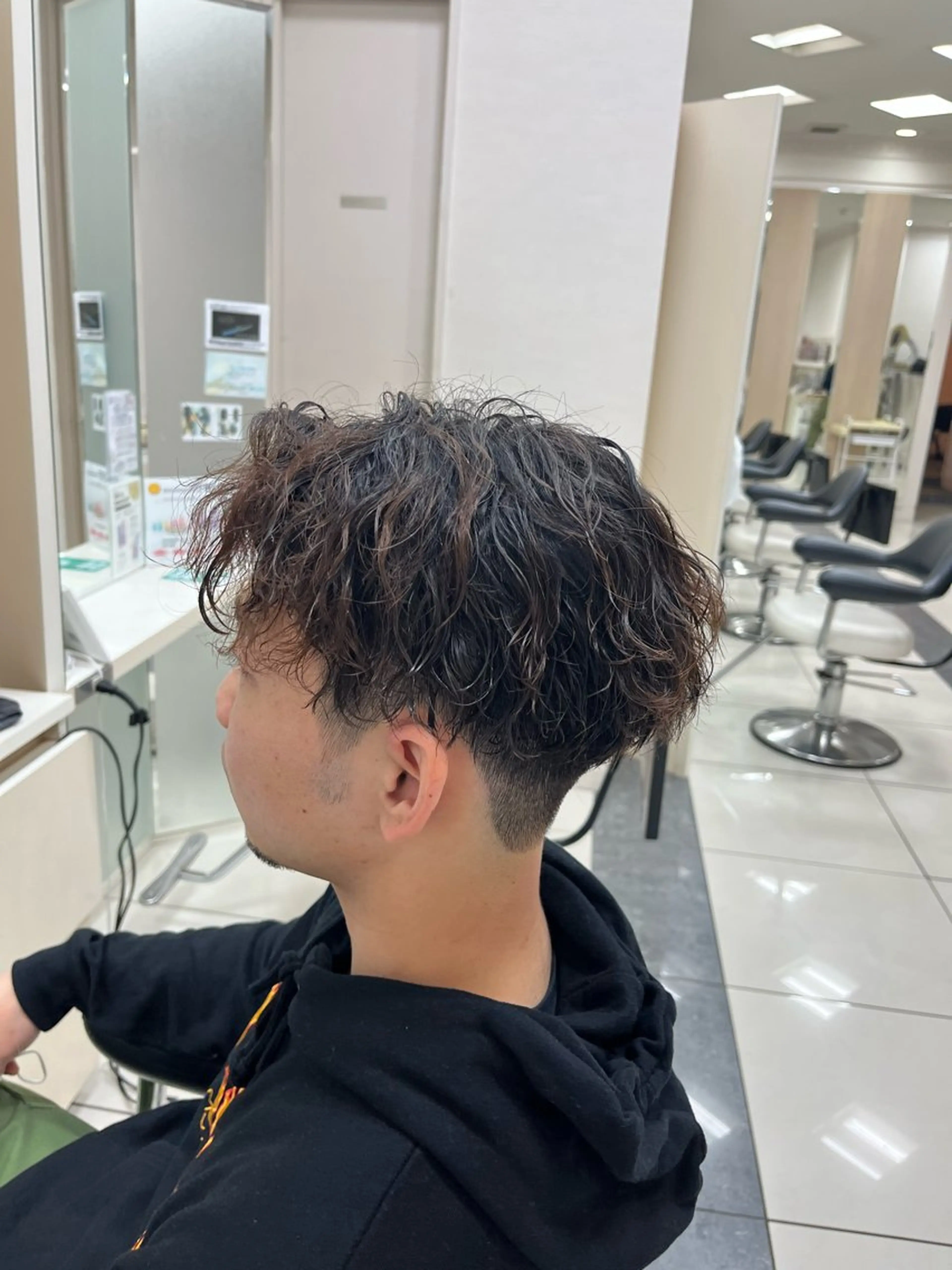 パーマ メンズ パーマ バレイヤージュ/ヘア アレンジ/shionのヘアスタイル