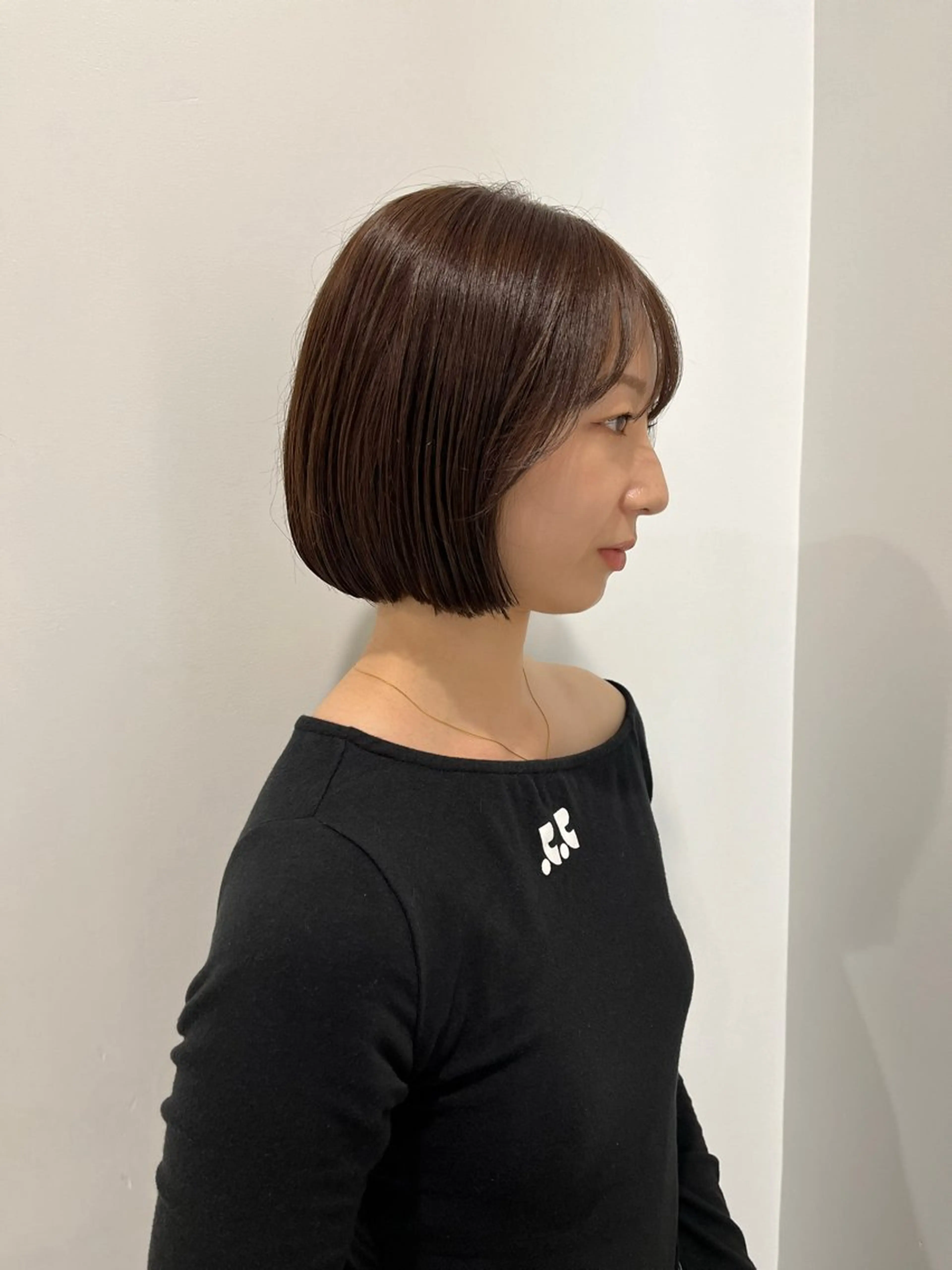 ショート 縮毛矯正/ハイトーン /パーマ/せき🧸のヘアスタイル