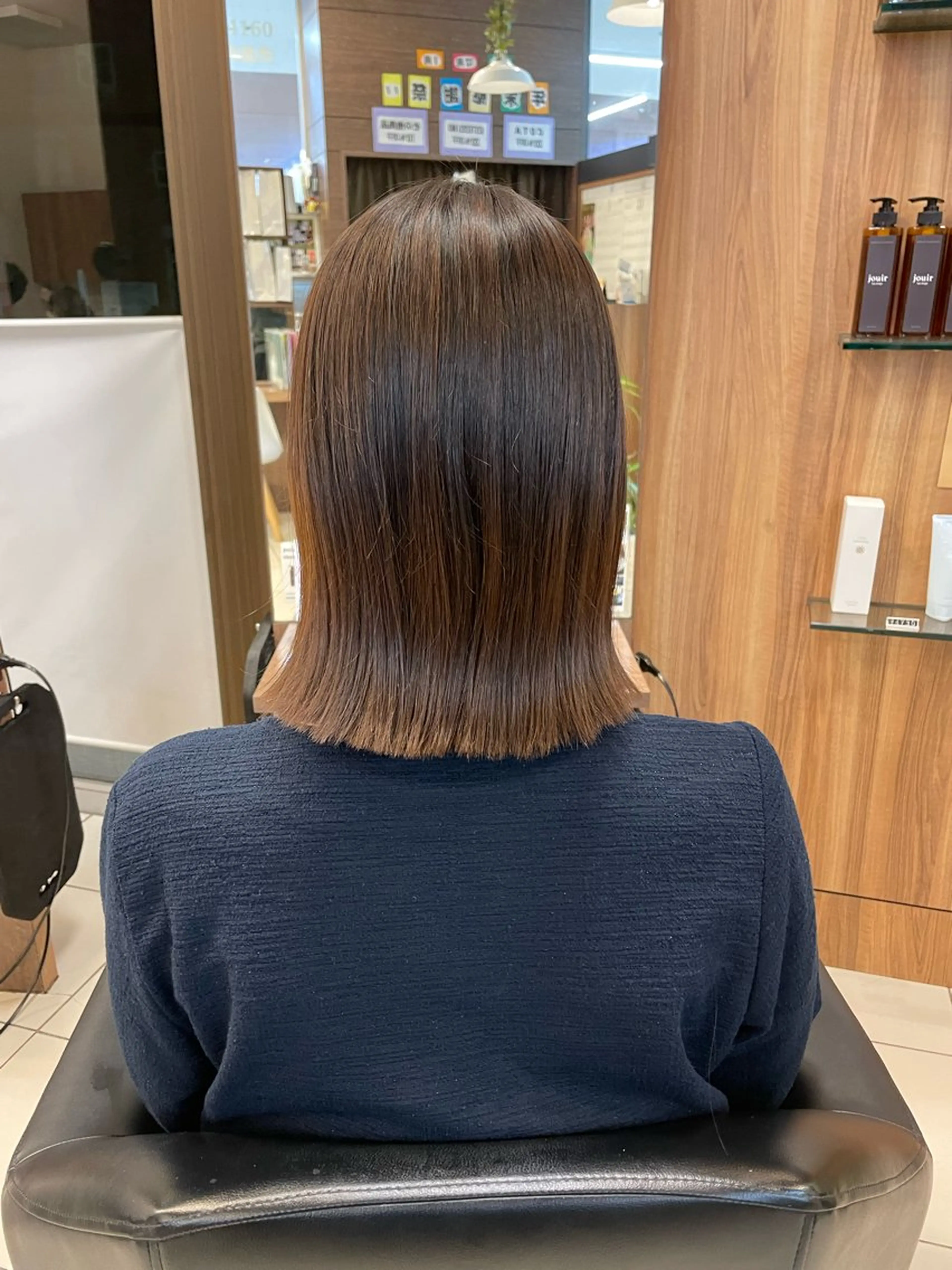 ミディアム ボブ 似合わせカット 外ハネヘア jouir武蔵村山店所属・jouir_ yukiのヘアスタイル