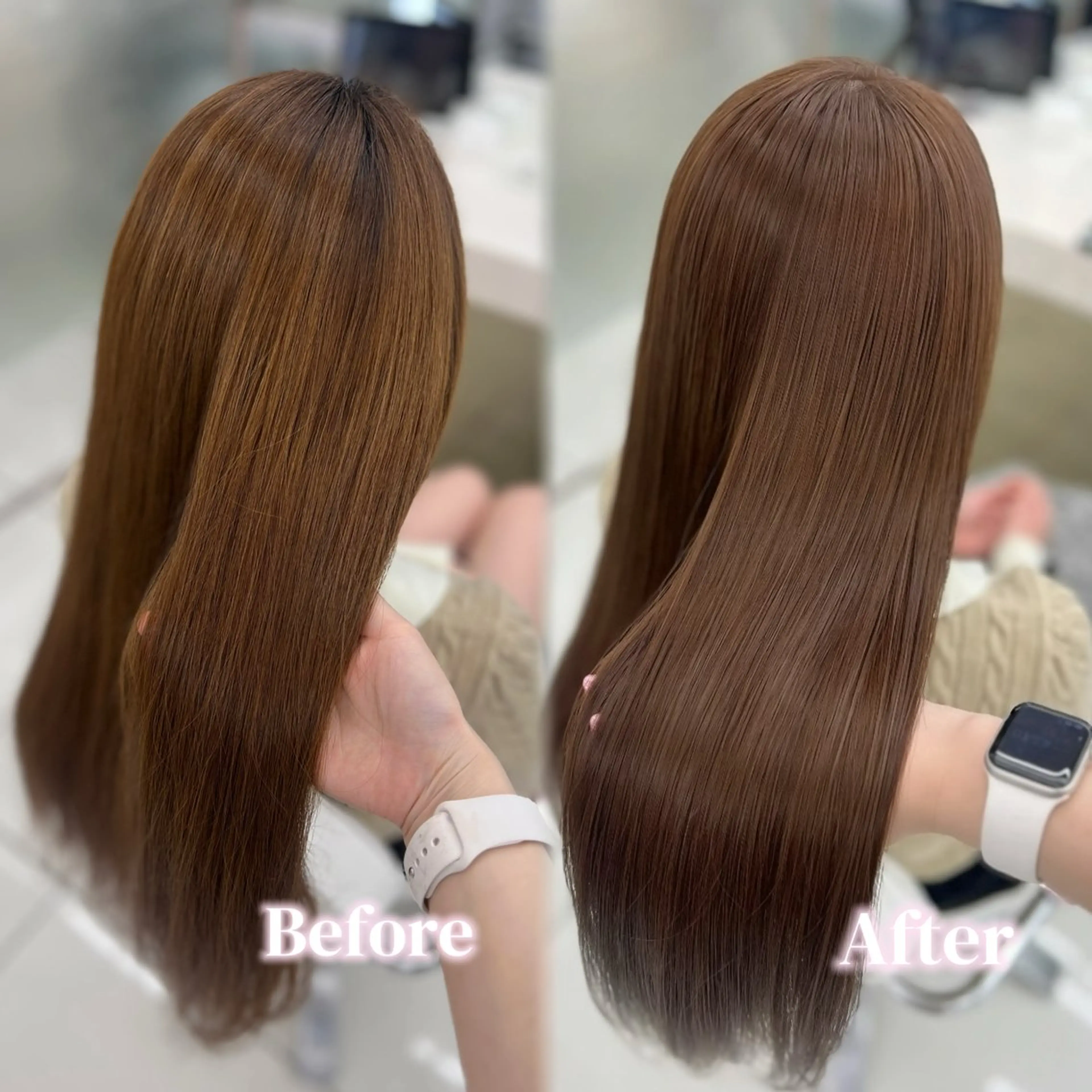 カラー COA GINZA | ʏᴜʀɪɴᴀのヘアスタイル