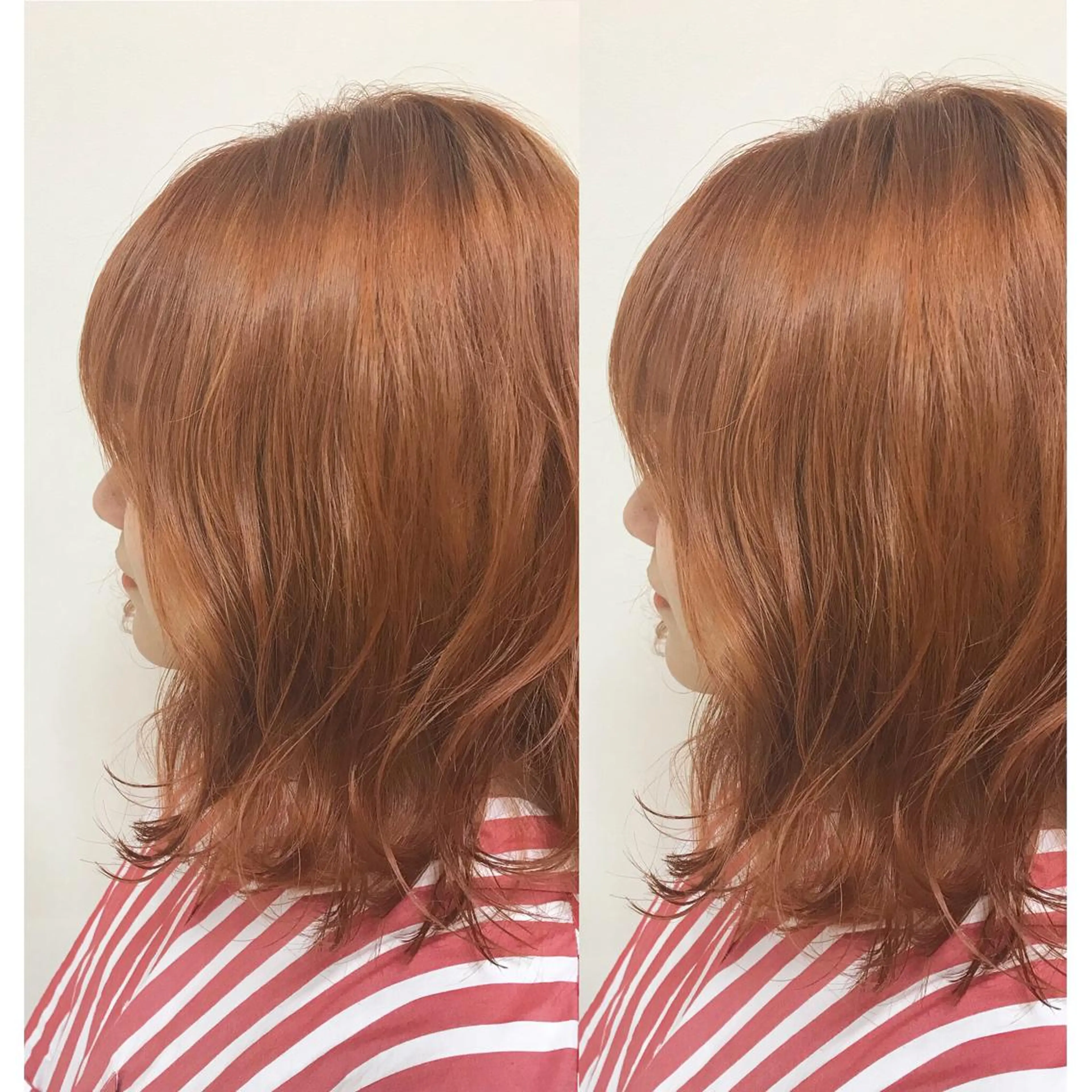 ミディアム カラー ヘアアレンジ ブリーチ ハイトーンカラー enurk店 🍋 M I K U  *のその他イメージ