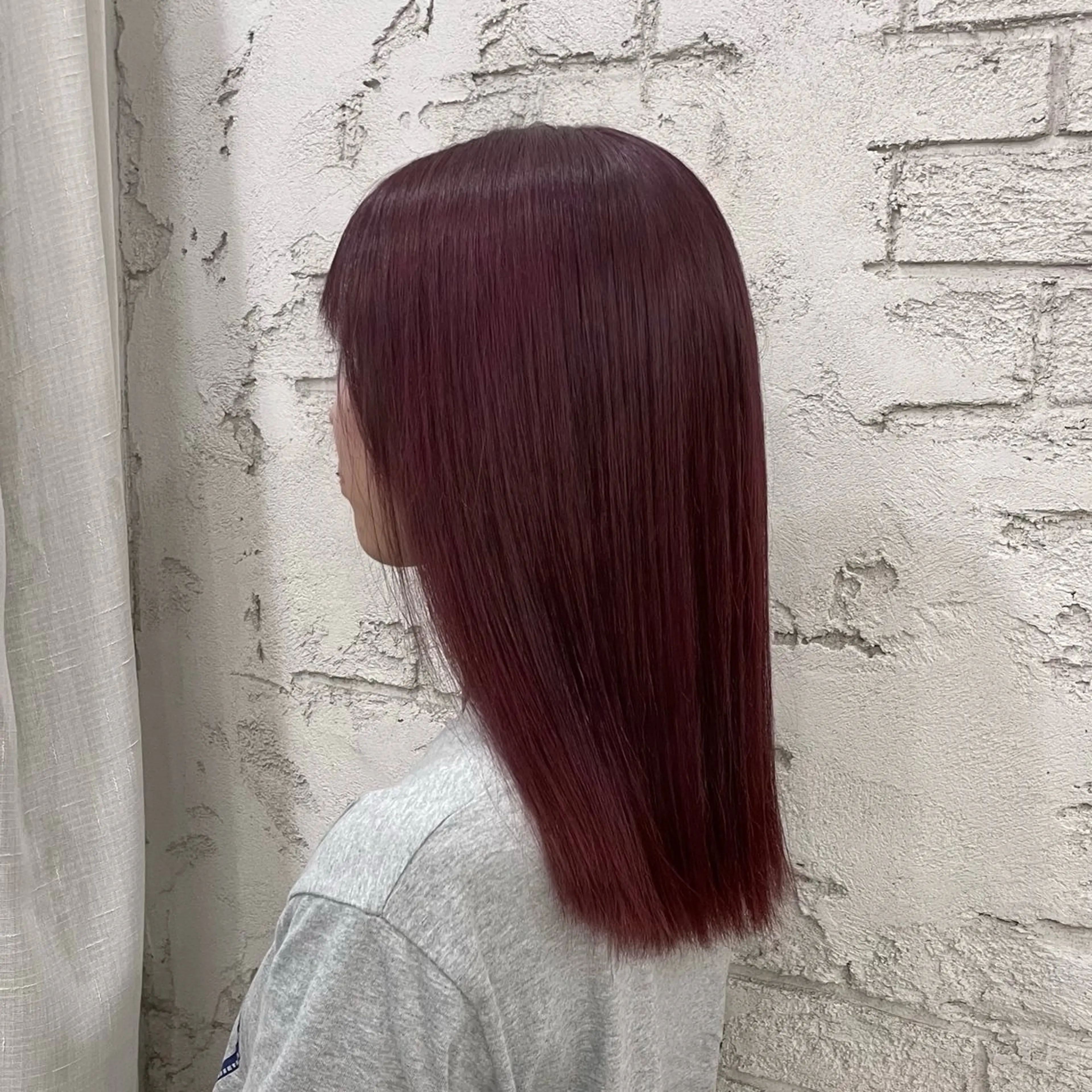 セミロング ピンクラベンダー girly hair 💗SHINO💗のヘアスタイル