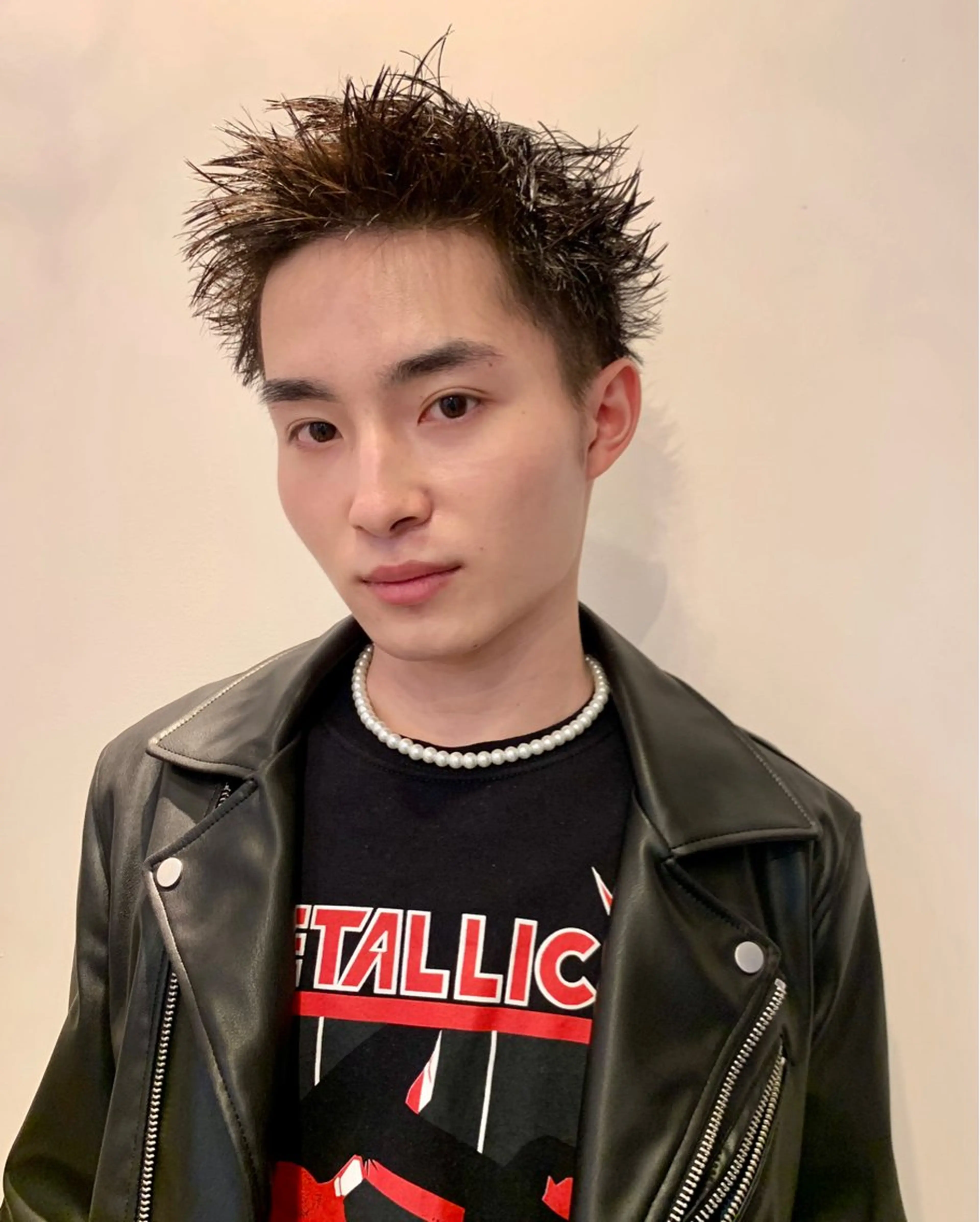 ショート メンズ カット トリートメント グランジヘア 無造作ヘアHYUGAのヘアスタイル