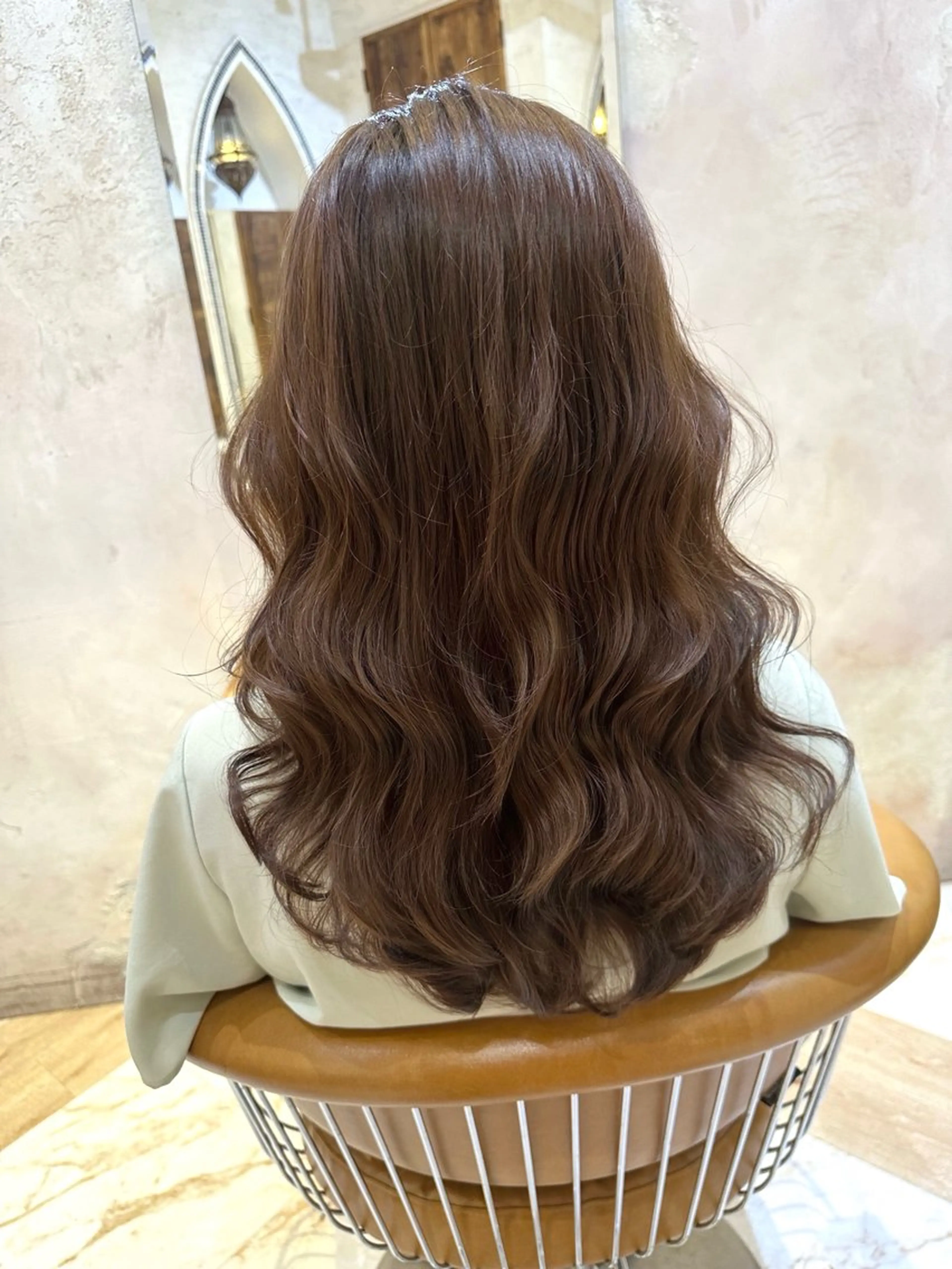 ロング 縮毛矯正/艶カラー 笠原康平のヘアスタイル