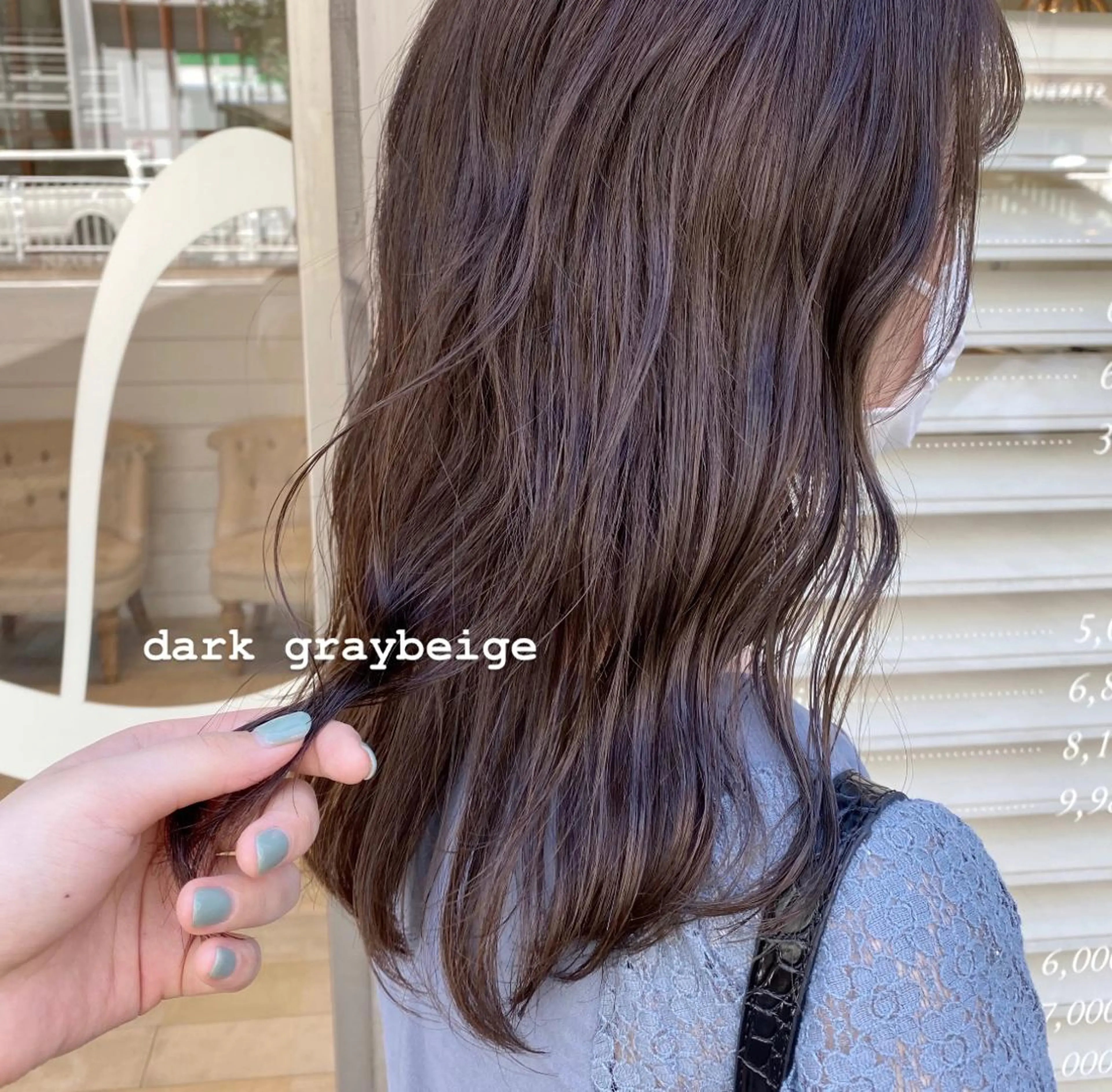 ミディアム カラー 透明感カラー トリートメント 酸熱トリートメント ツカハラ　リリカ 👒柔らかカラー👒のヘアスタイル
