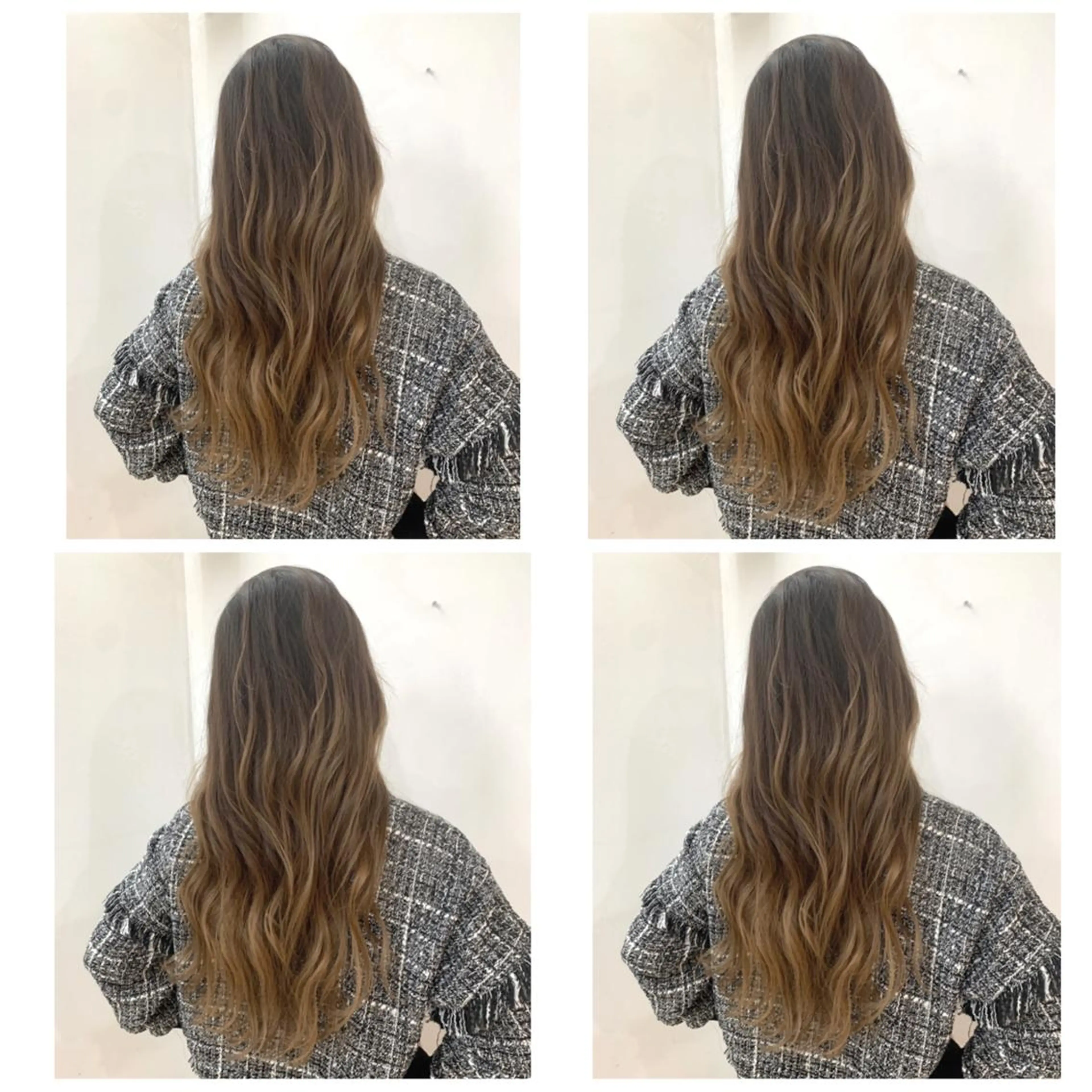 ロング カラー カット ヘアカラー 京都大人女性ショート 徒歩1分/秋山のヘアスタイル