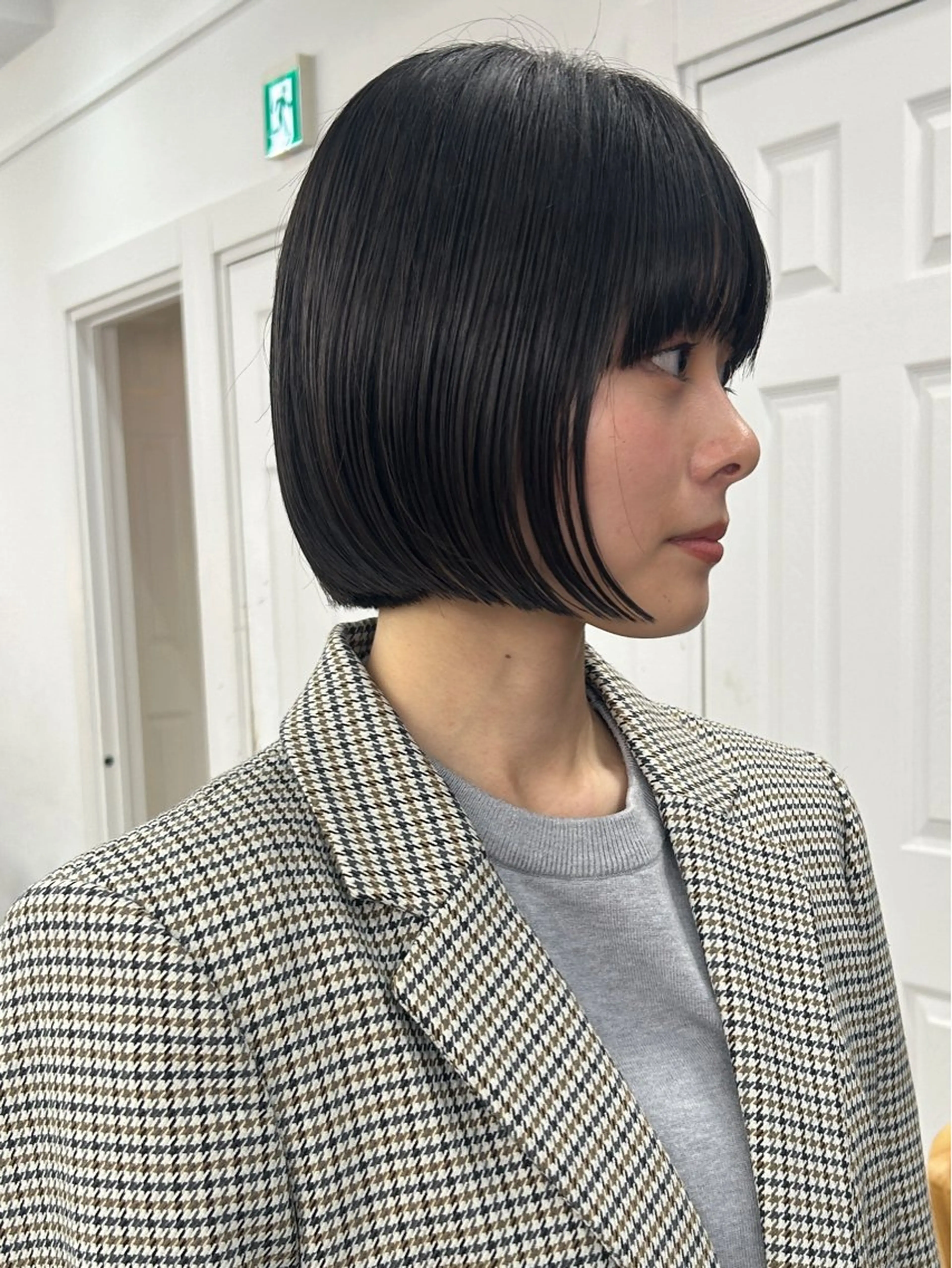 ショート カラー レイヤーボブ/ 艶カラー/サナ🌼のヘアスタイル