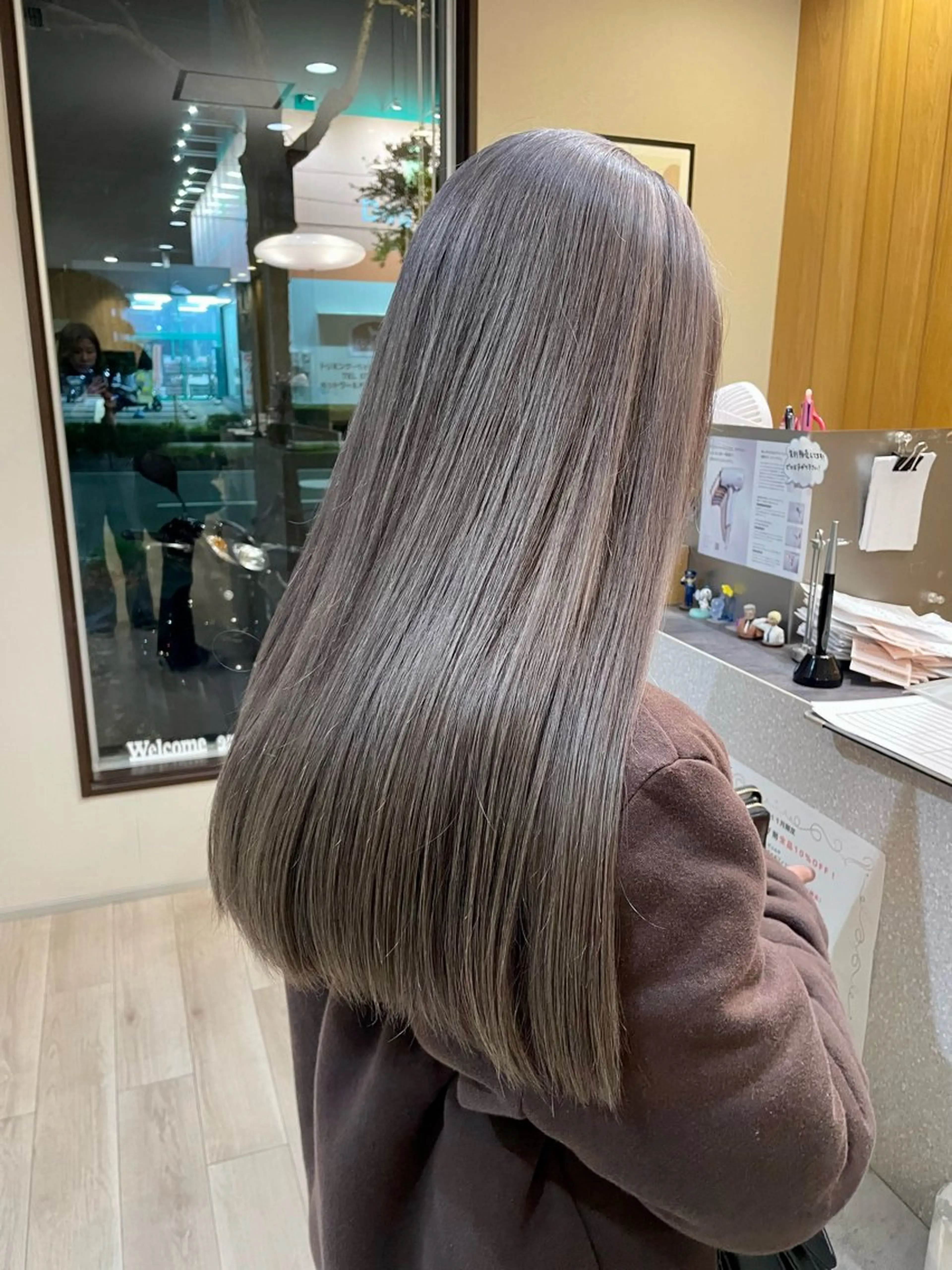 ロング カラー 髪質改善カラー🌈✨ 加藤 愛のヘアスタイル