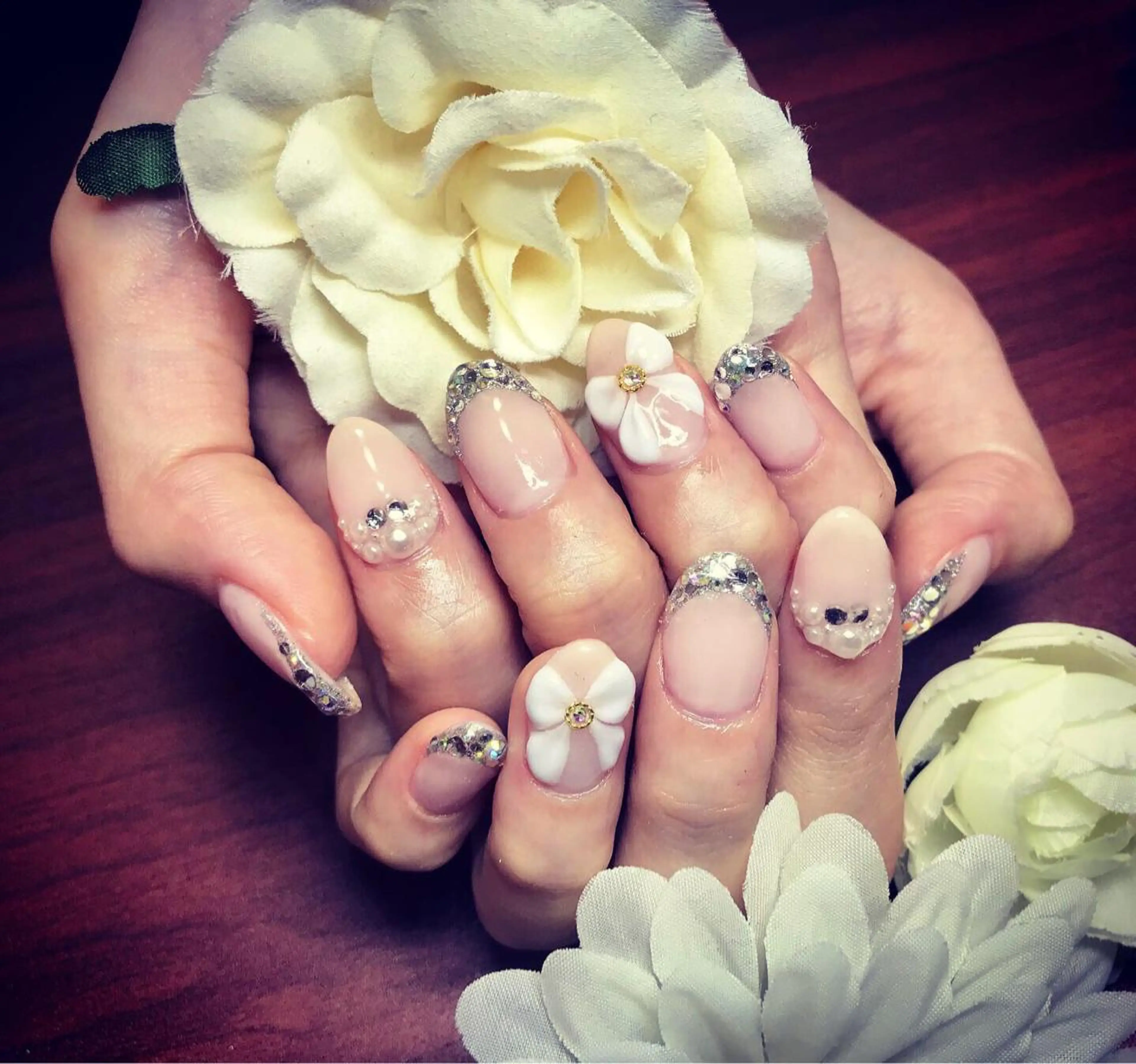 ネイル ブライダルネイル NAIL salon ACEのネイルデザイン