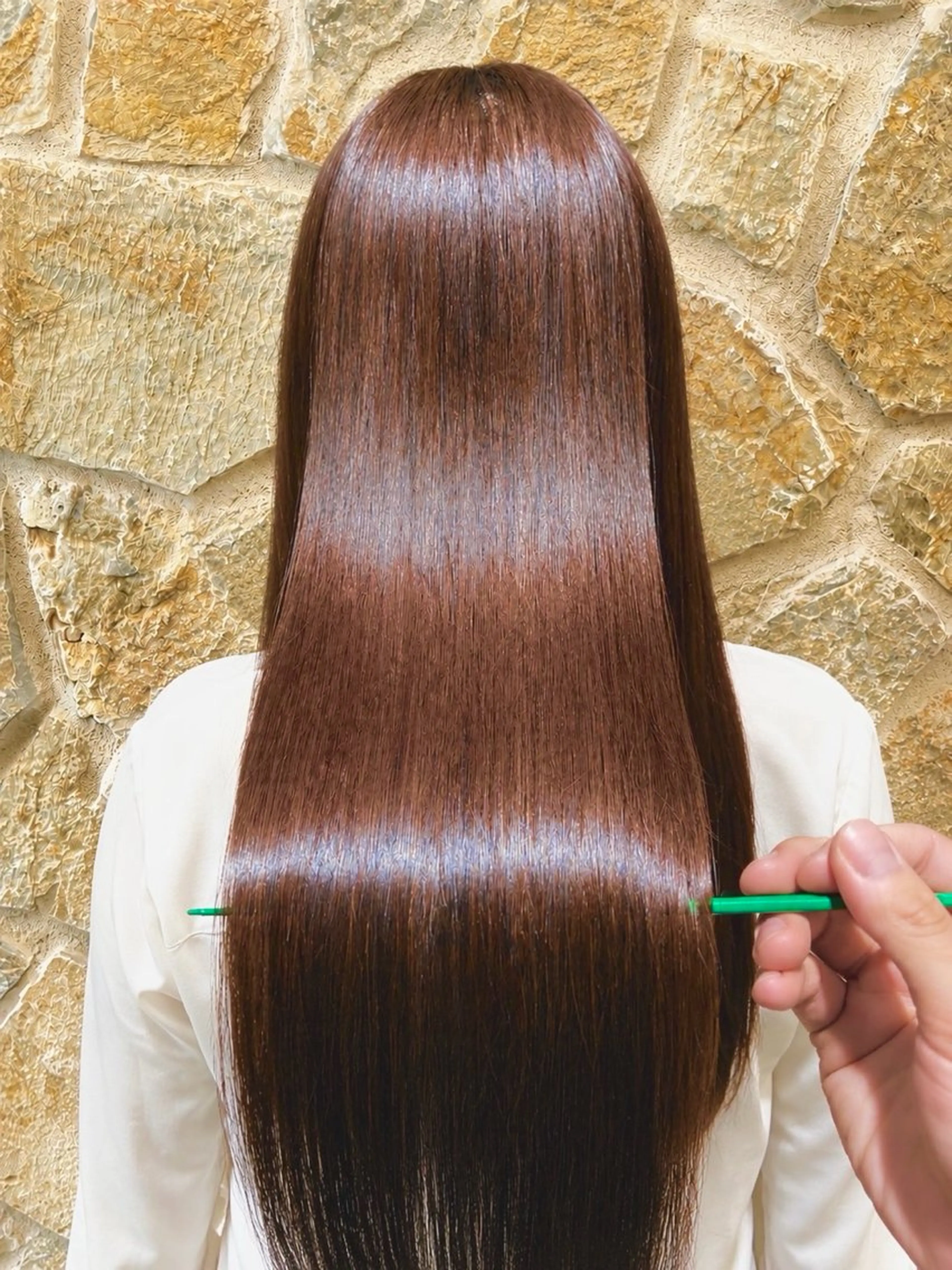 【ミニモ限定価格🌈】艶カラー＋内部補修トリートメント✨の写真