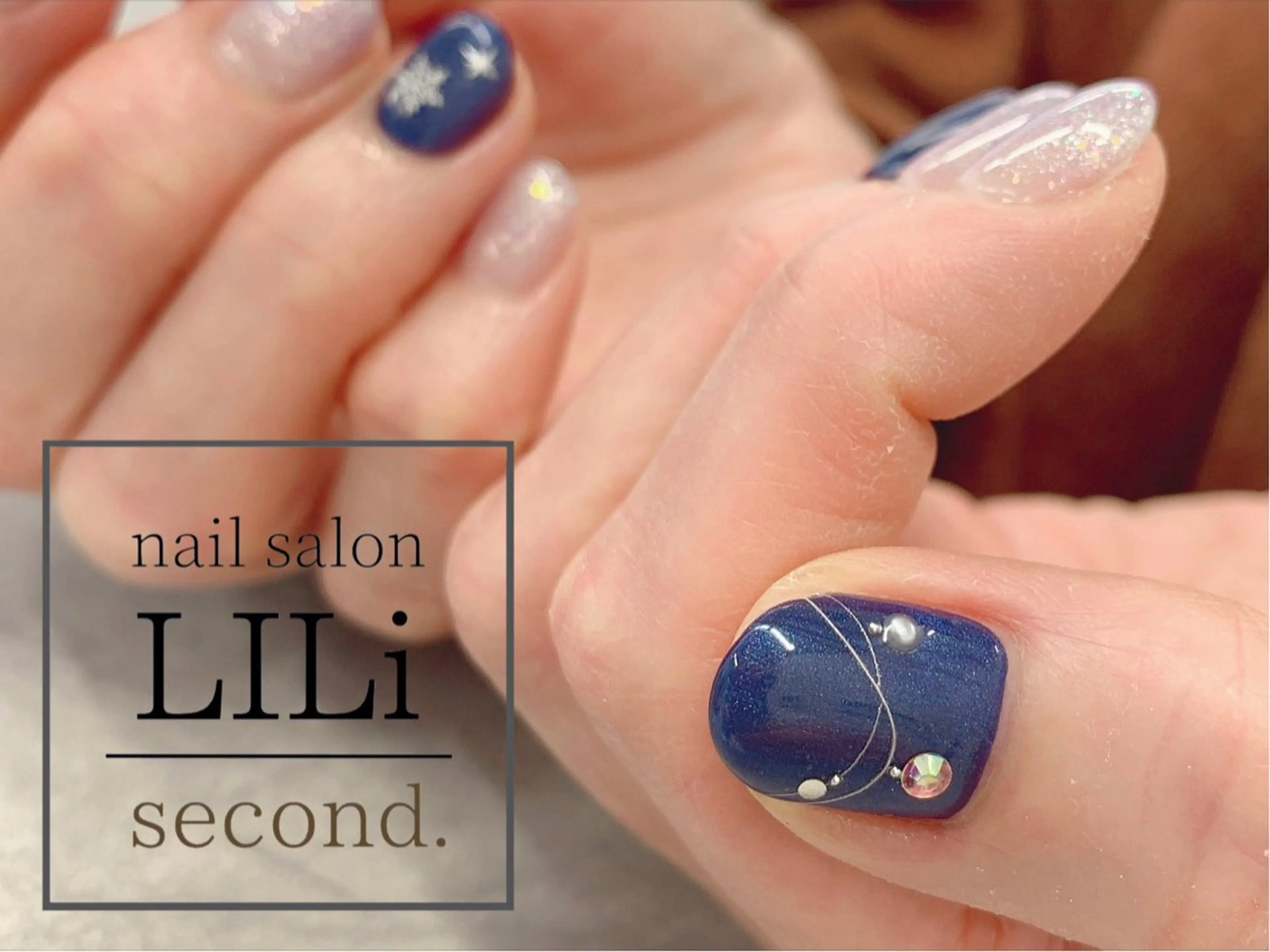 ネイル アートネイル グラデーション ラメ(グリッター) ラメグラデーション ハンドネイル Sari ✳︎のネイルデザイン