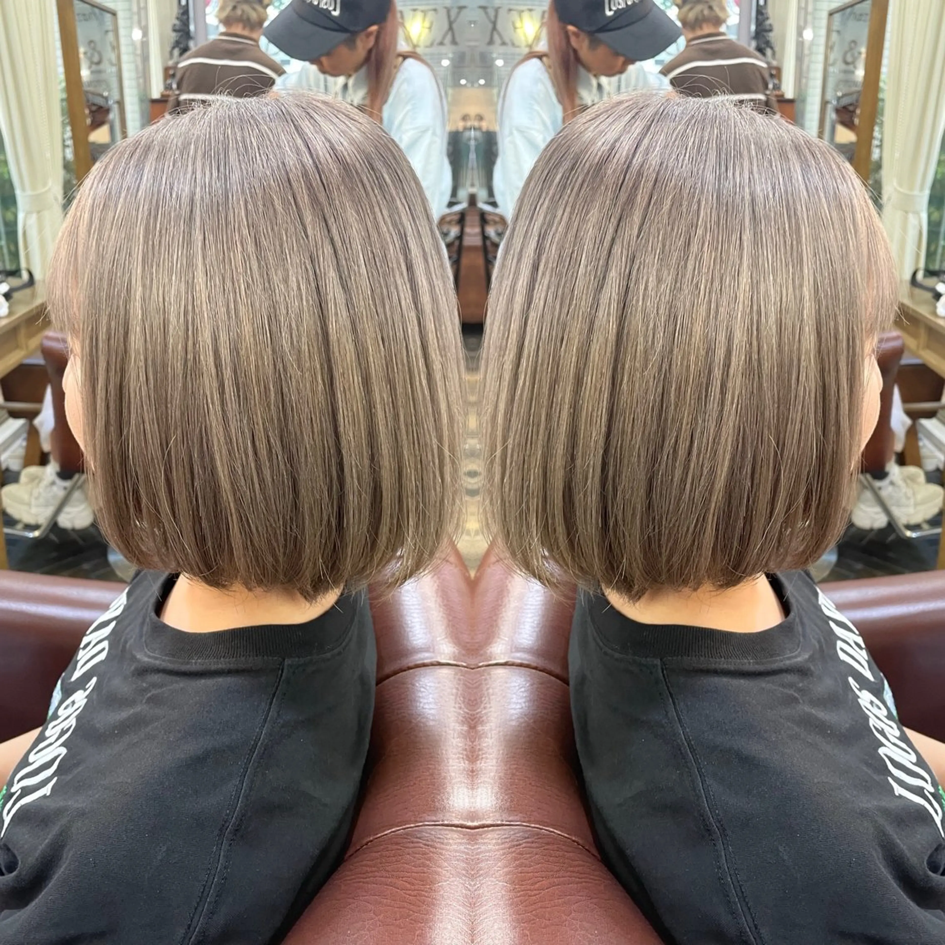 ミディアム カラー トリートメント 👑派手髪/カット 👑ANRYのヘアスタイル