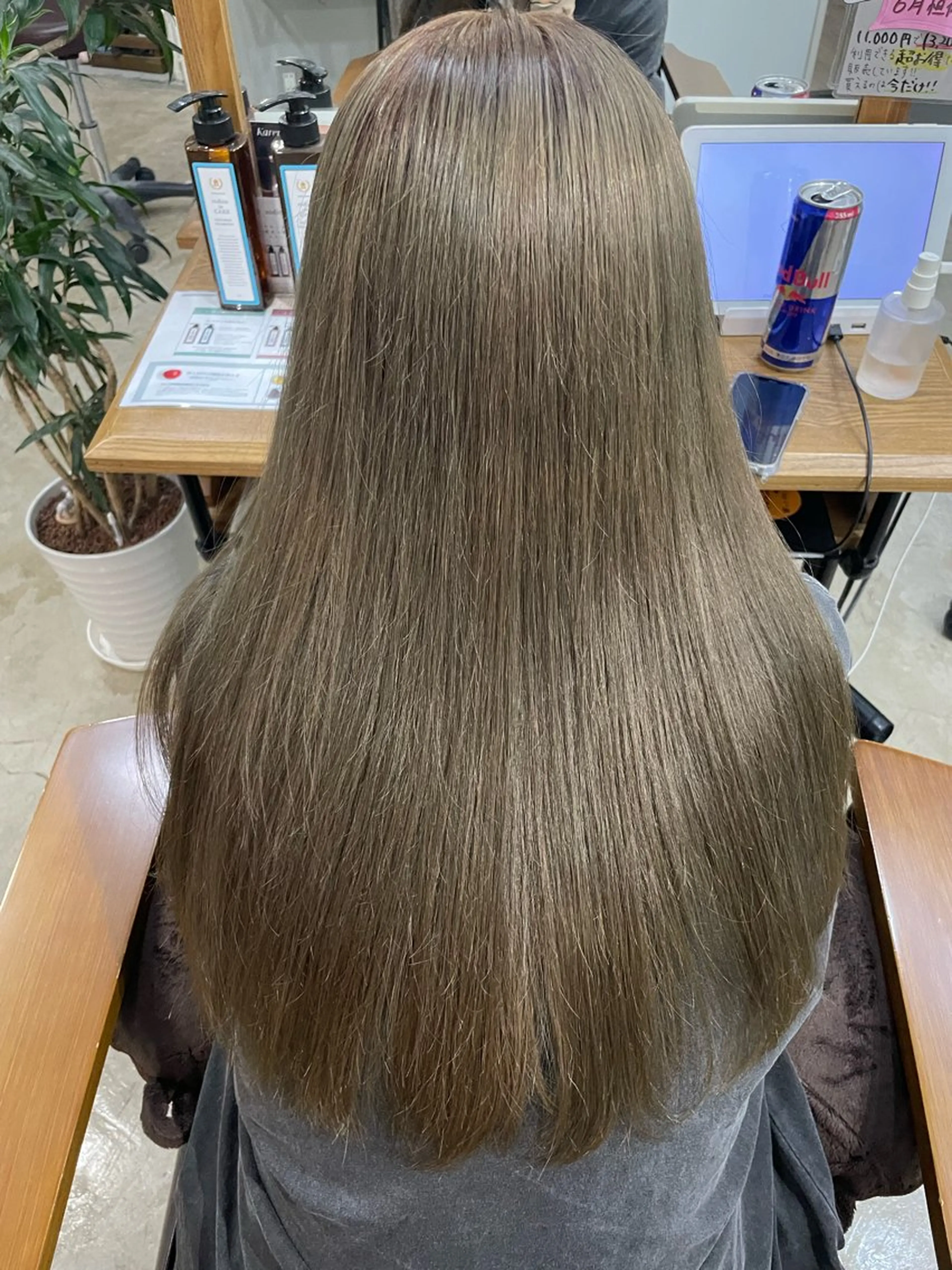 【本日限定】【under24限定】【レディース限定】ブリーチなしダブルカラー＋トリートメント🌈の写真