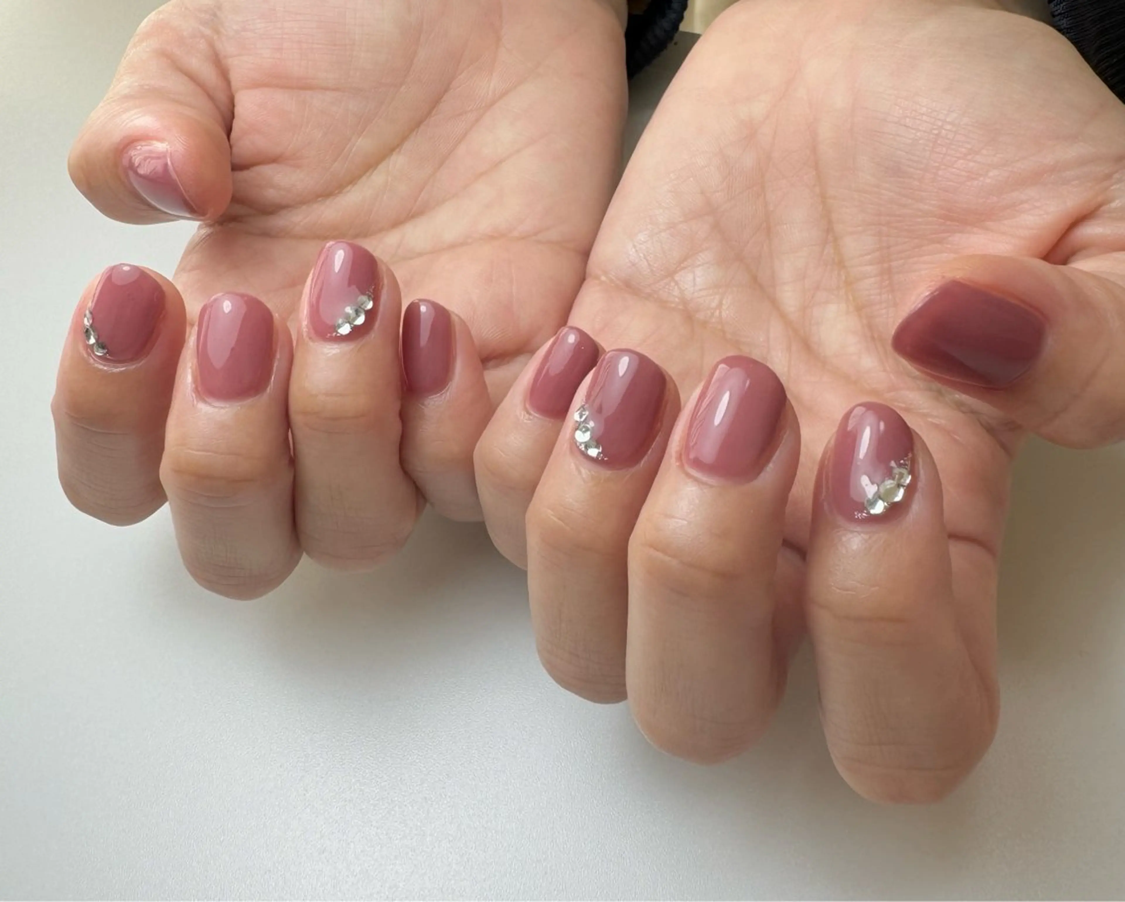 ネイル オフィスネイル シンプルネイル 白日-hakubi nail-のネイルデザイン