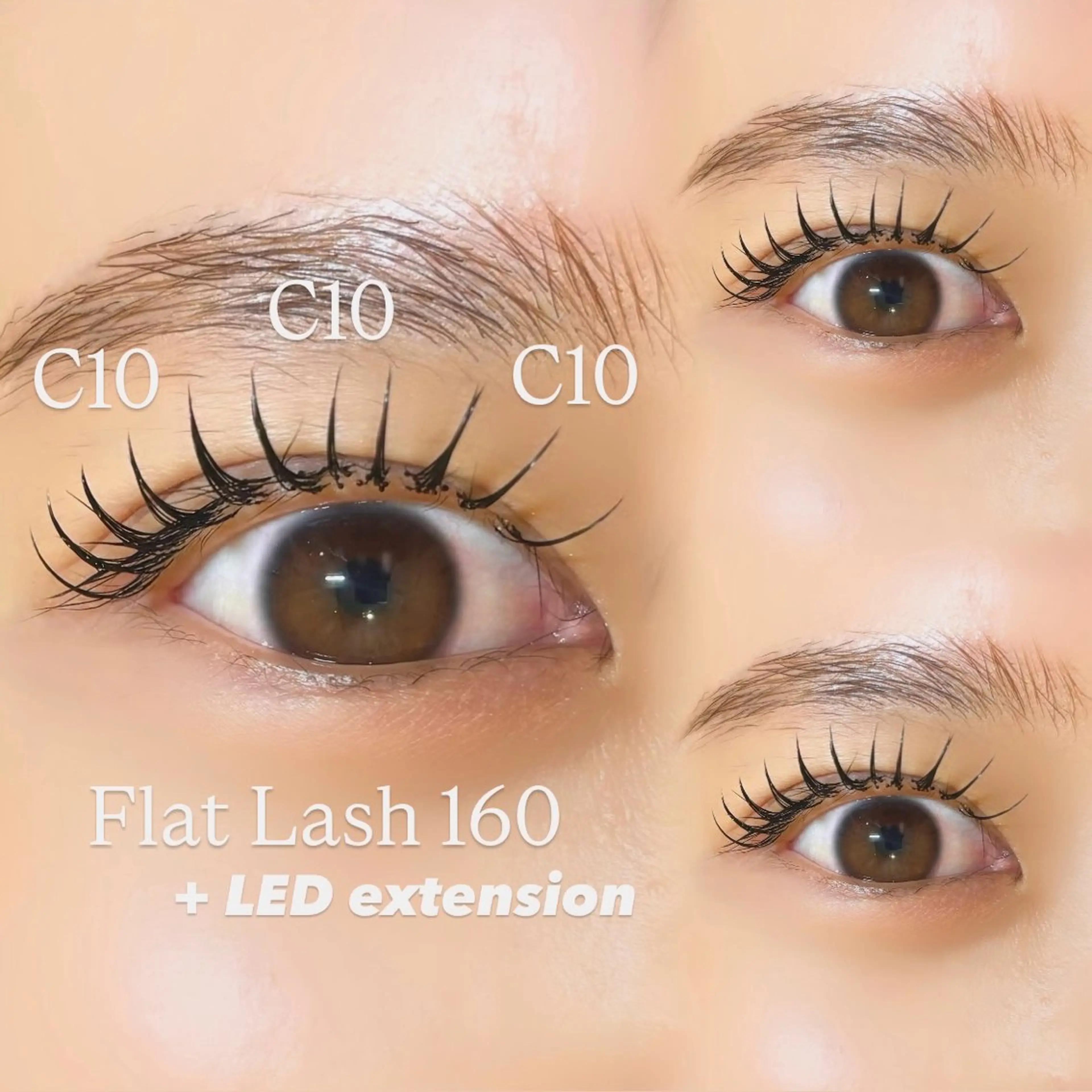 マツエク・マツパ フラットラッシュ 束感/LED/まつパ 🌼segawaのマツエク・マツパデザイン