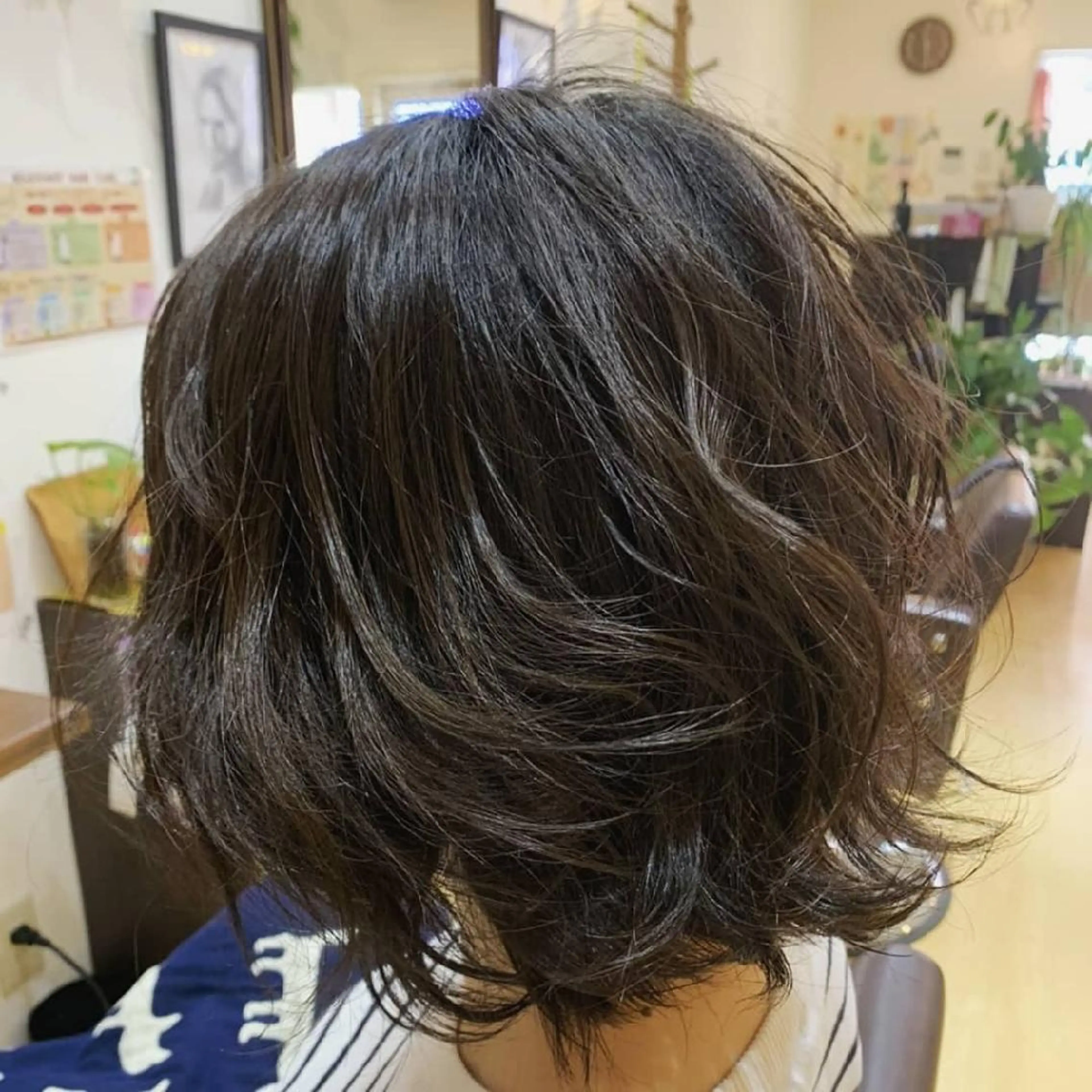 ミディアム サトウ シューイチのヘアスタイル
