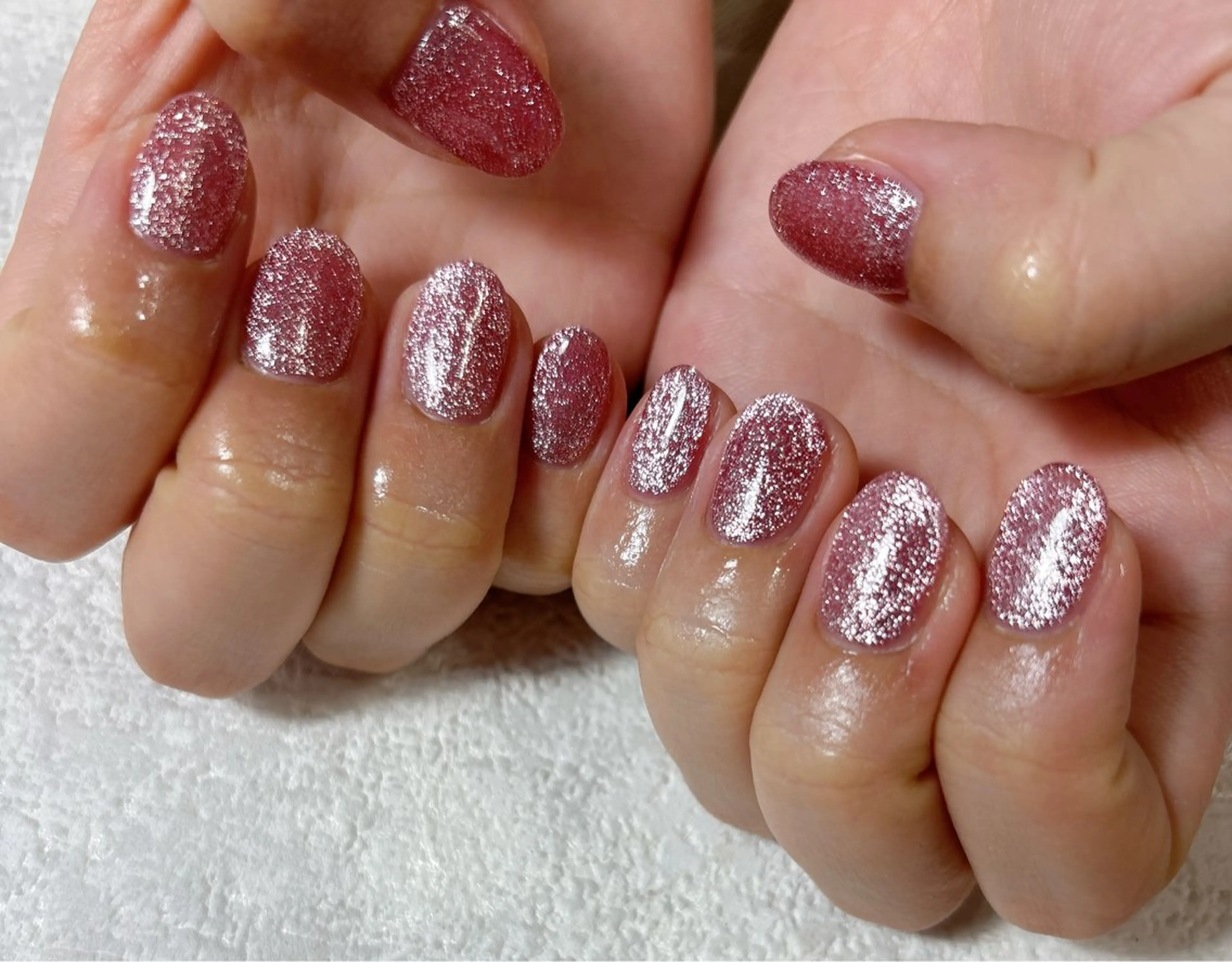 ネイル オーロラネイル フットネイル フレンチネイル ジェルネイル 韓国ネイル kikinail 溝の口のネイルデザイン