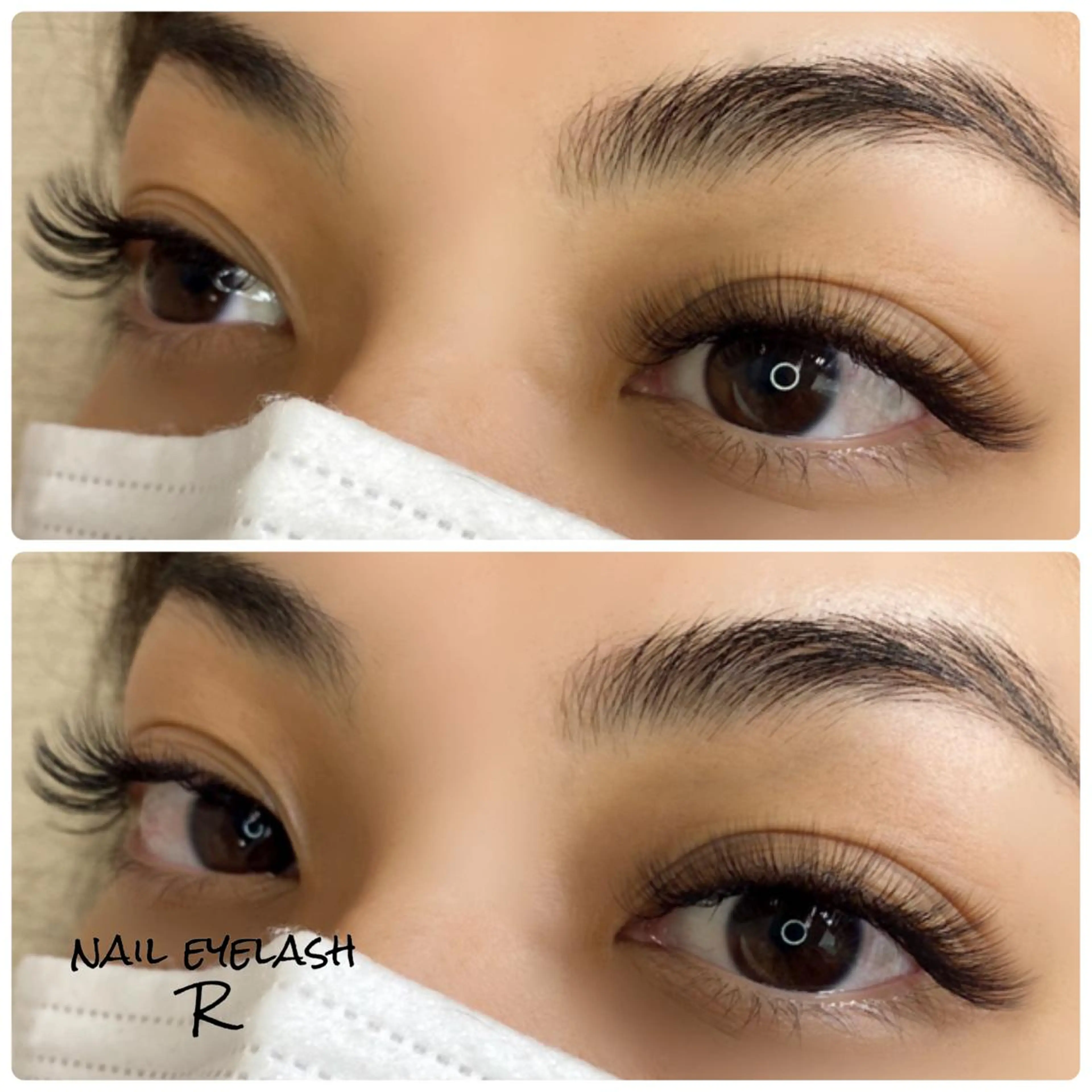マツエク・マツパ ボリュームラッシュ eyelash R𓇼eri🐈️の眉毛・アイブロウイメージ