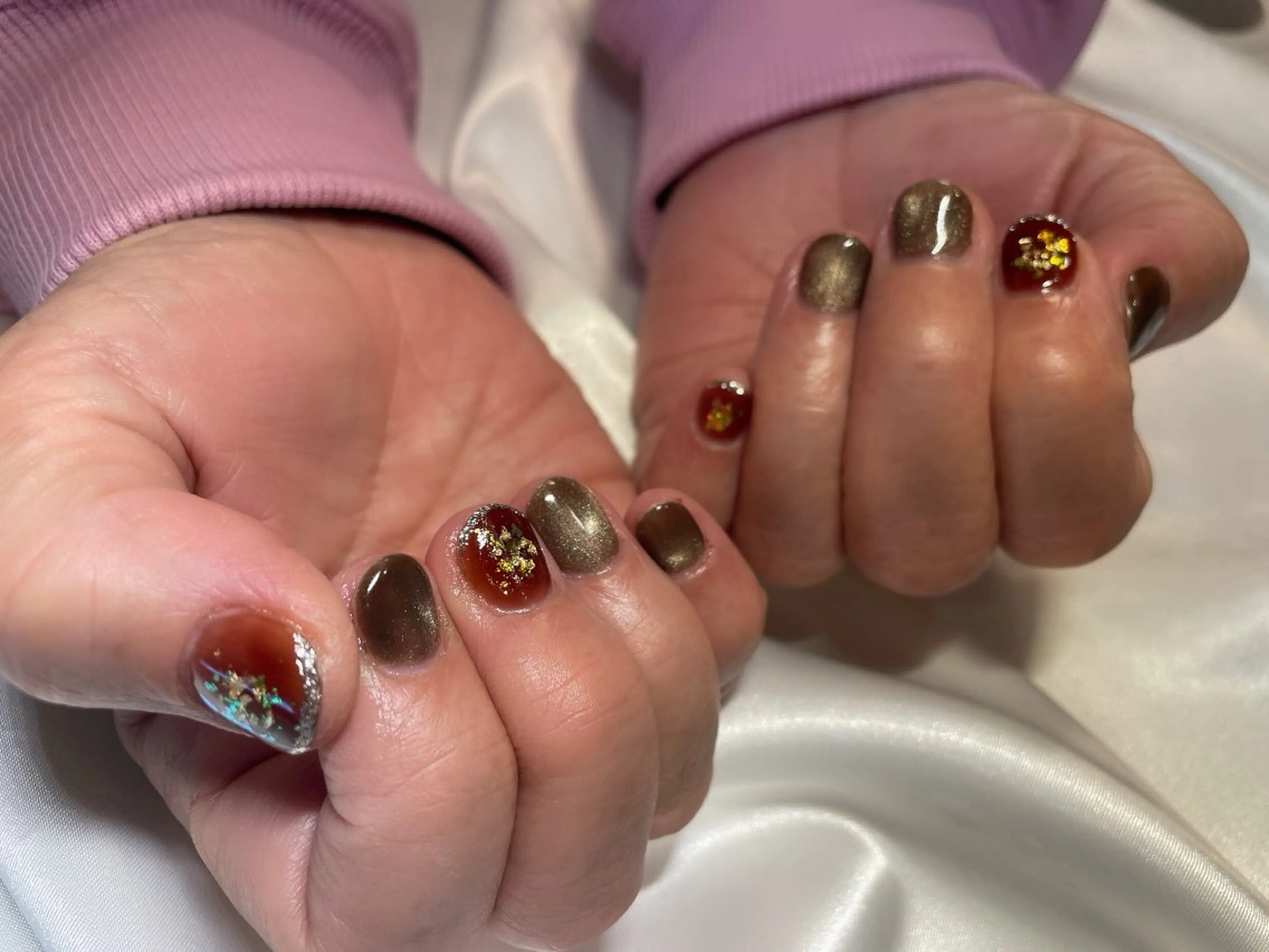 ネイル マグネットネイル ハンドネイル ROPE nail ロペネイルのネイルデザイン