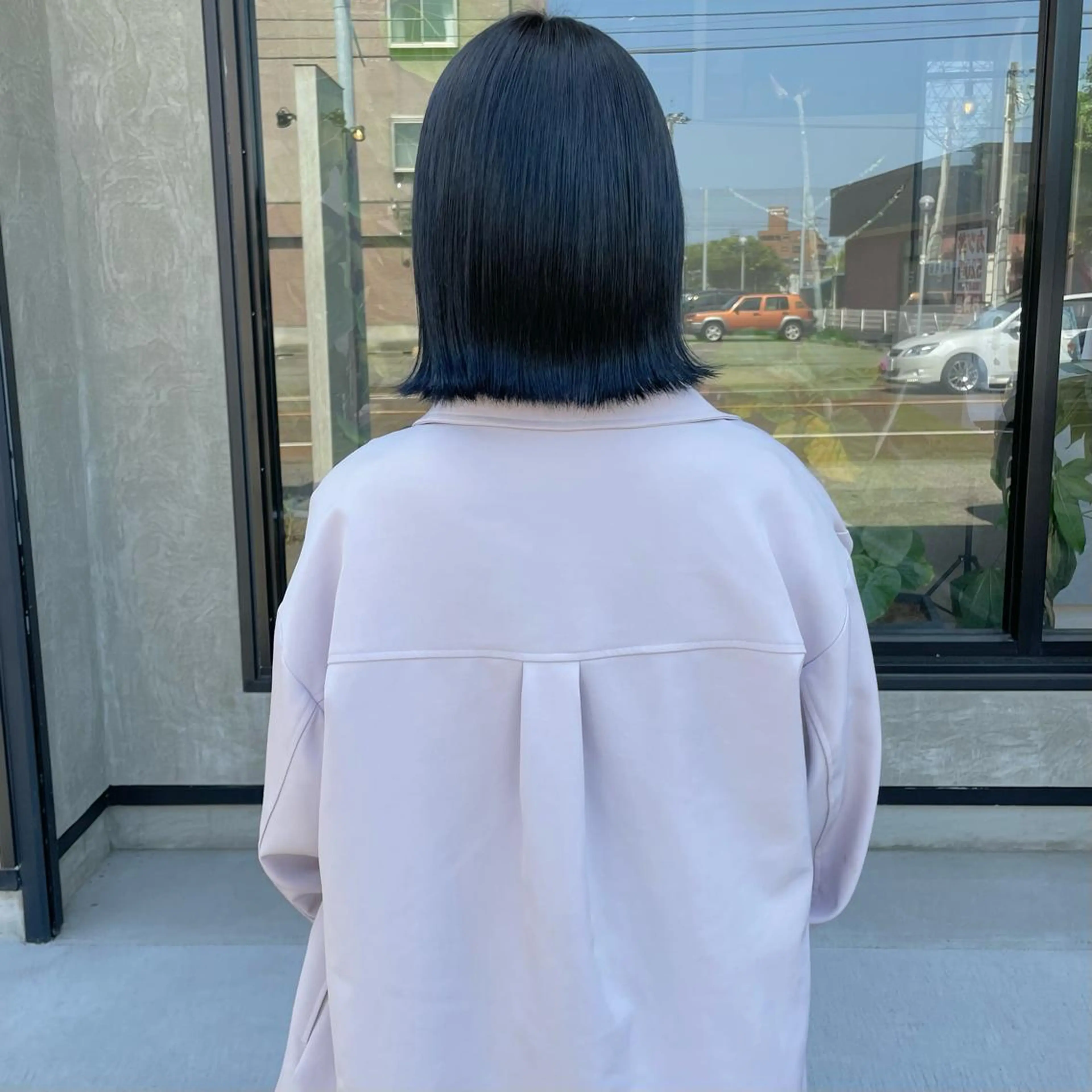 ミディアム カラー はちすか るかのヘアスタイル