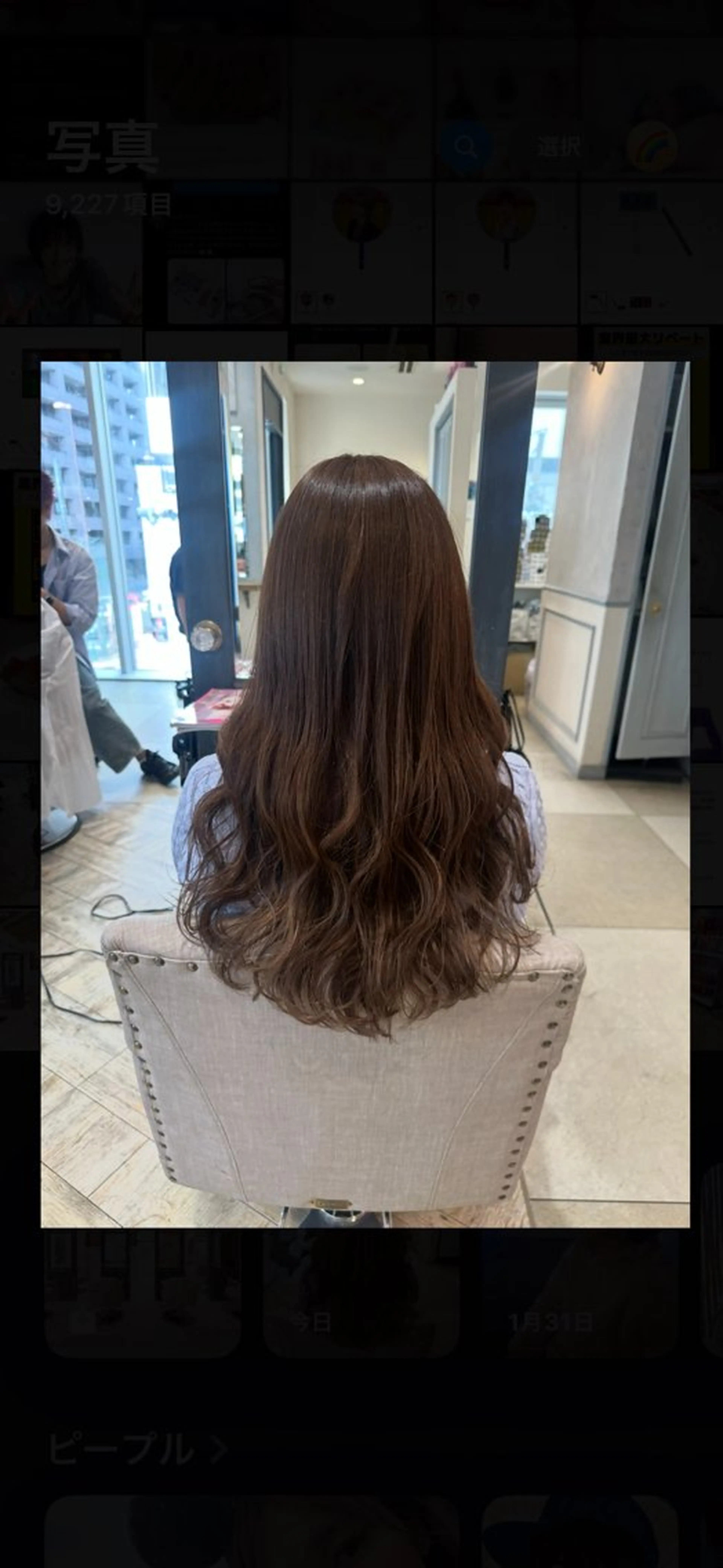 ロング ヘアカラー 川上有海 🦋透明感カラー🦋のヘアスタイル