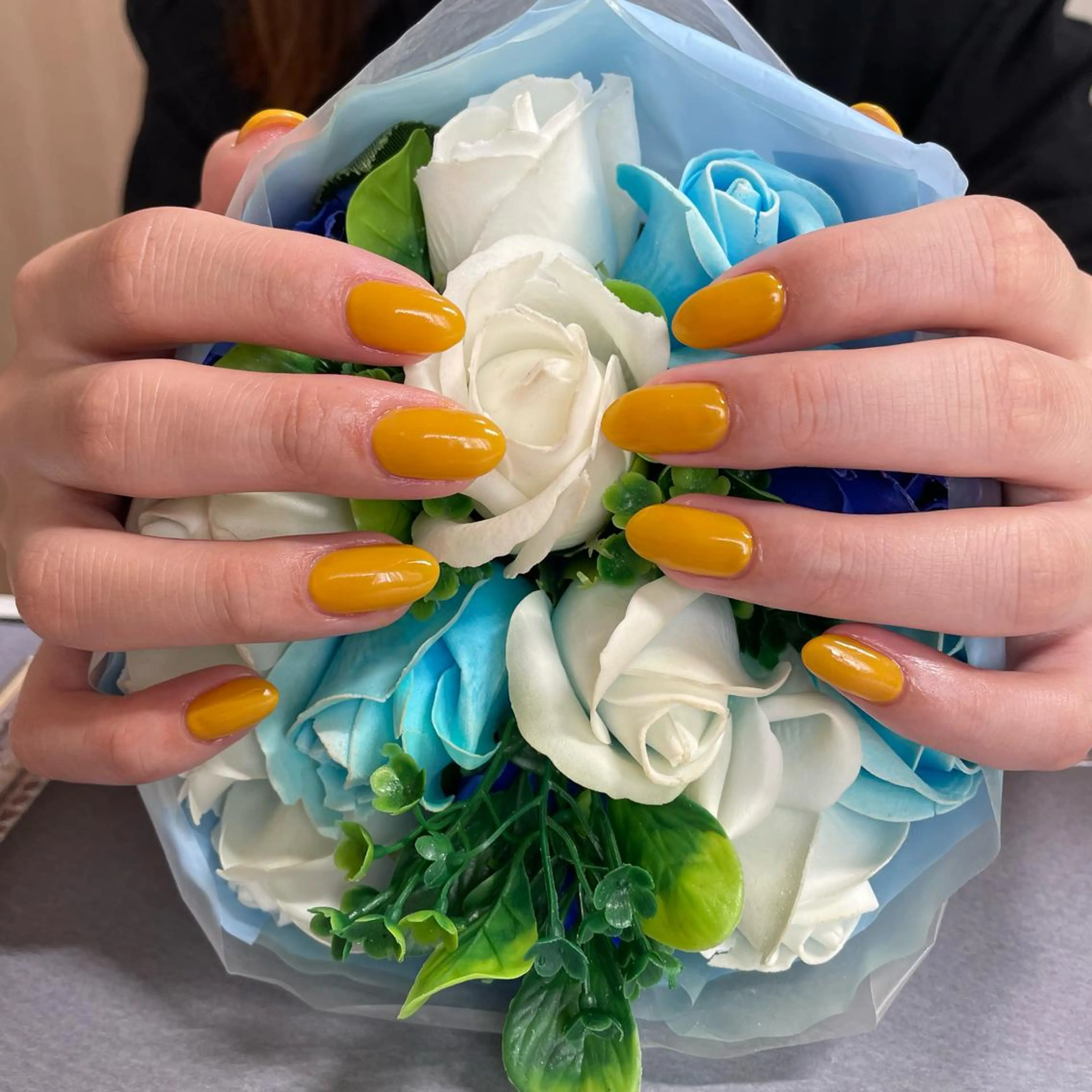 ネイル ワンカラーネイル 奥園 良恵のネイルデザイン