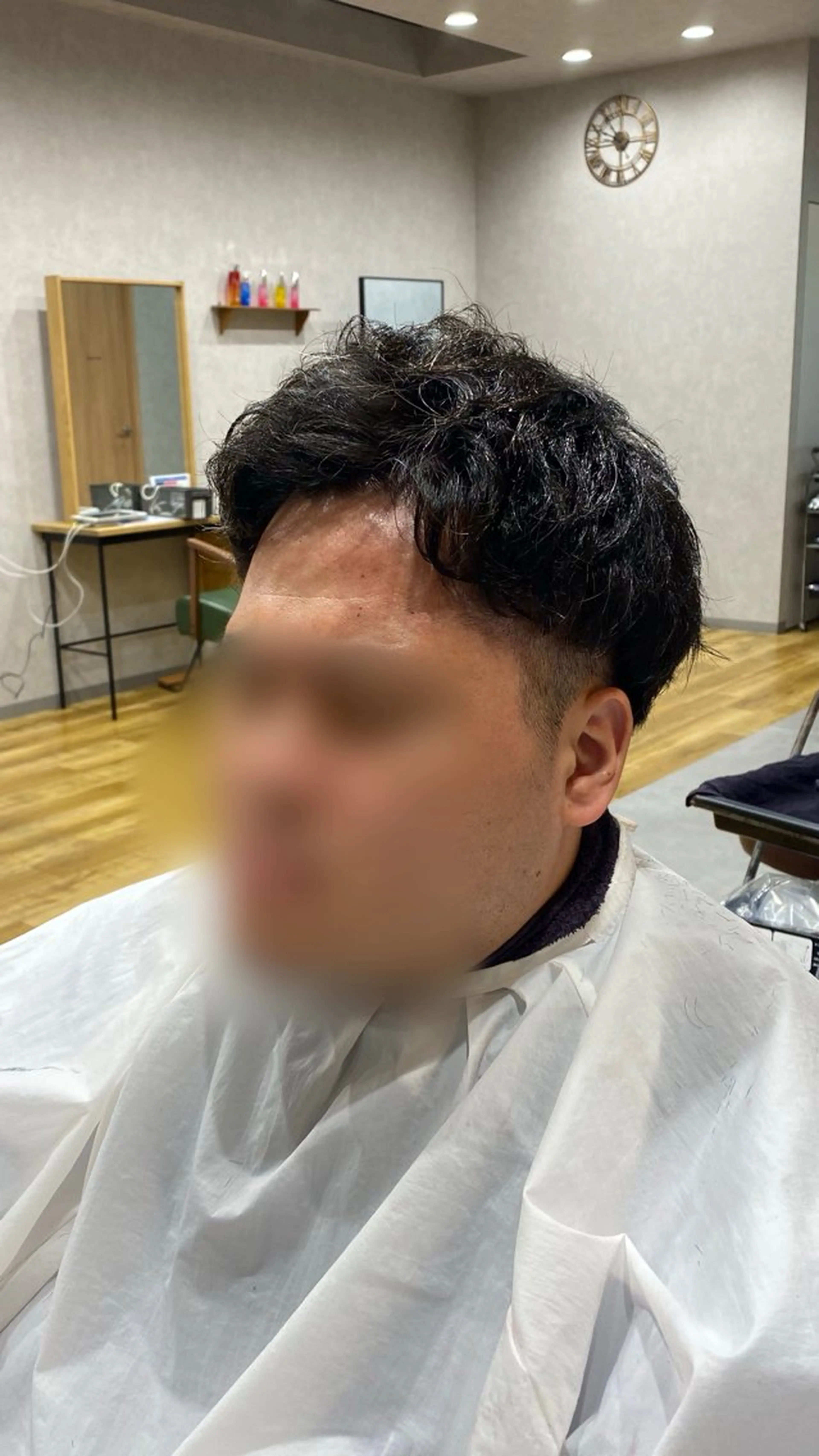 ショート カット パーマ はるやま かんなのヘアスタイル