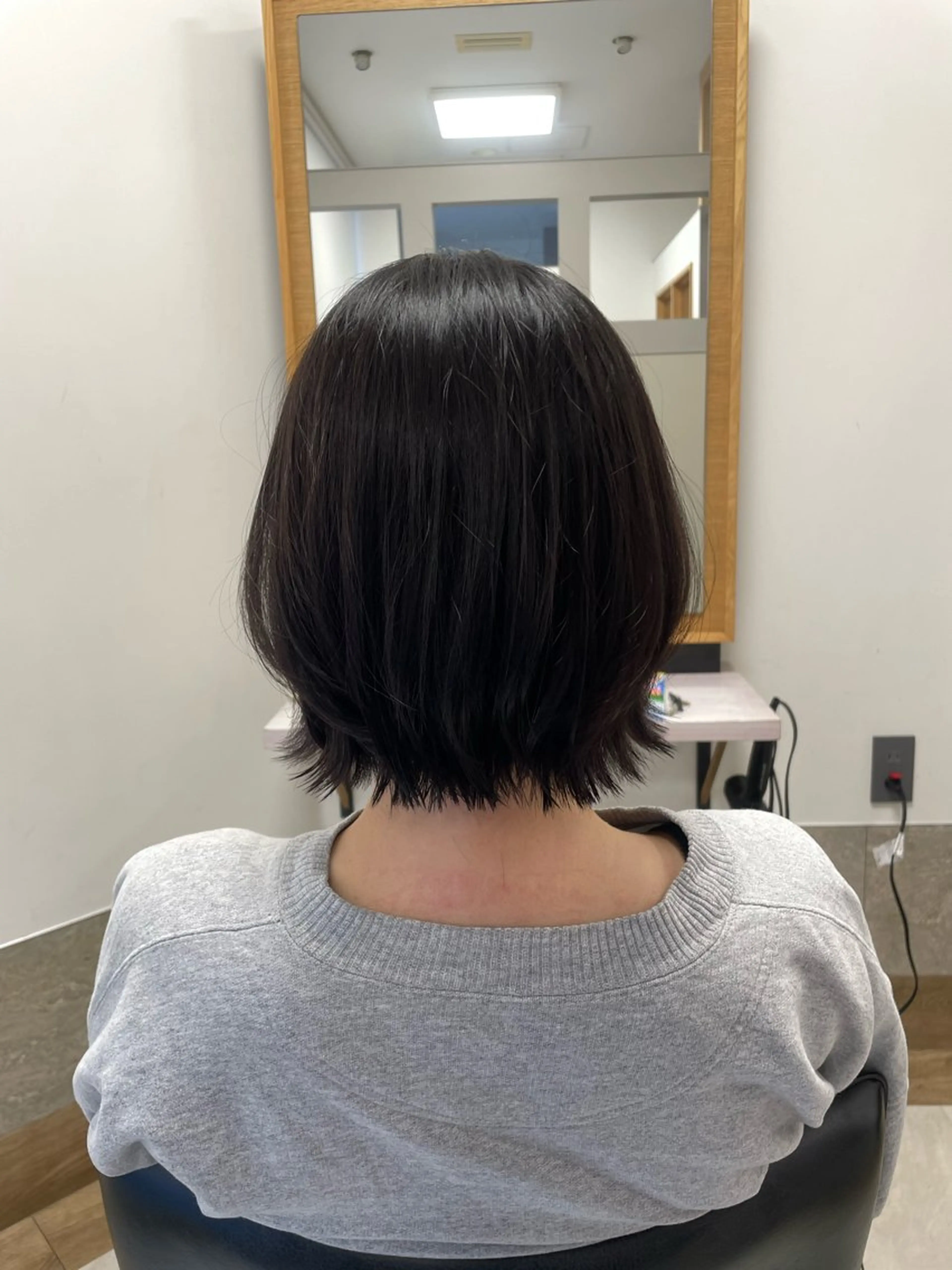 ミディアム ボブレイヤー ボブ レイヤーカット カット BLEACH 🟥 PERM 天神🏆のヘアスタイル