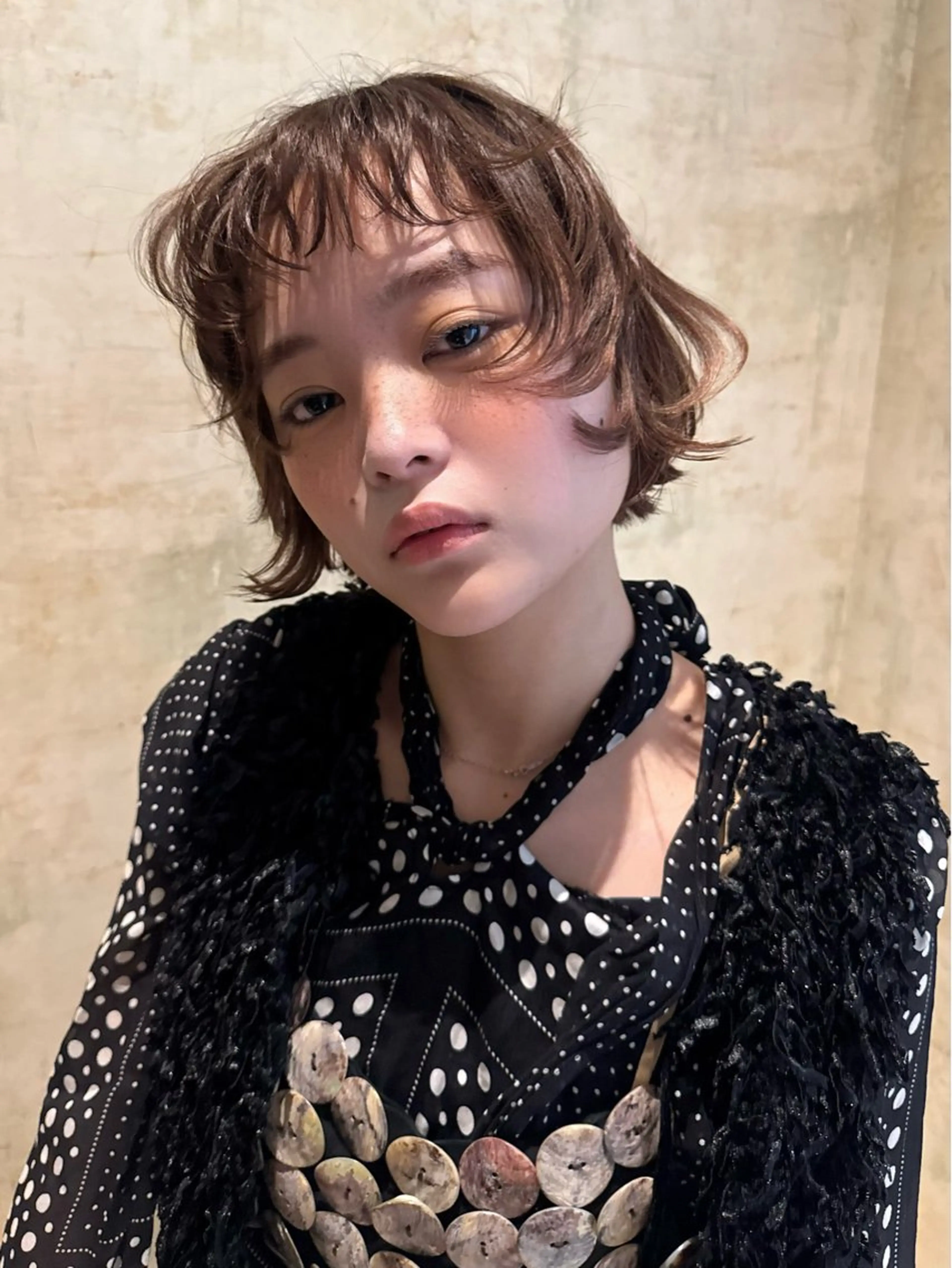 ショート 山下 莉歩のヘアスタイル