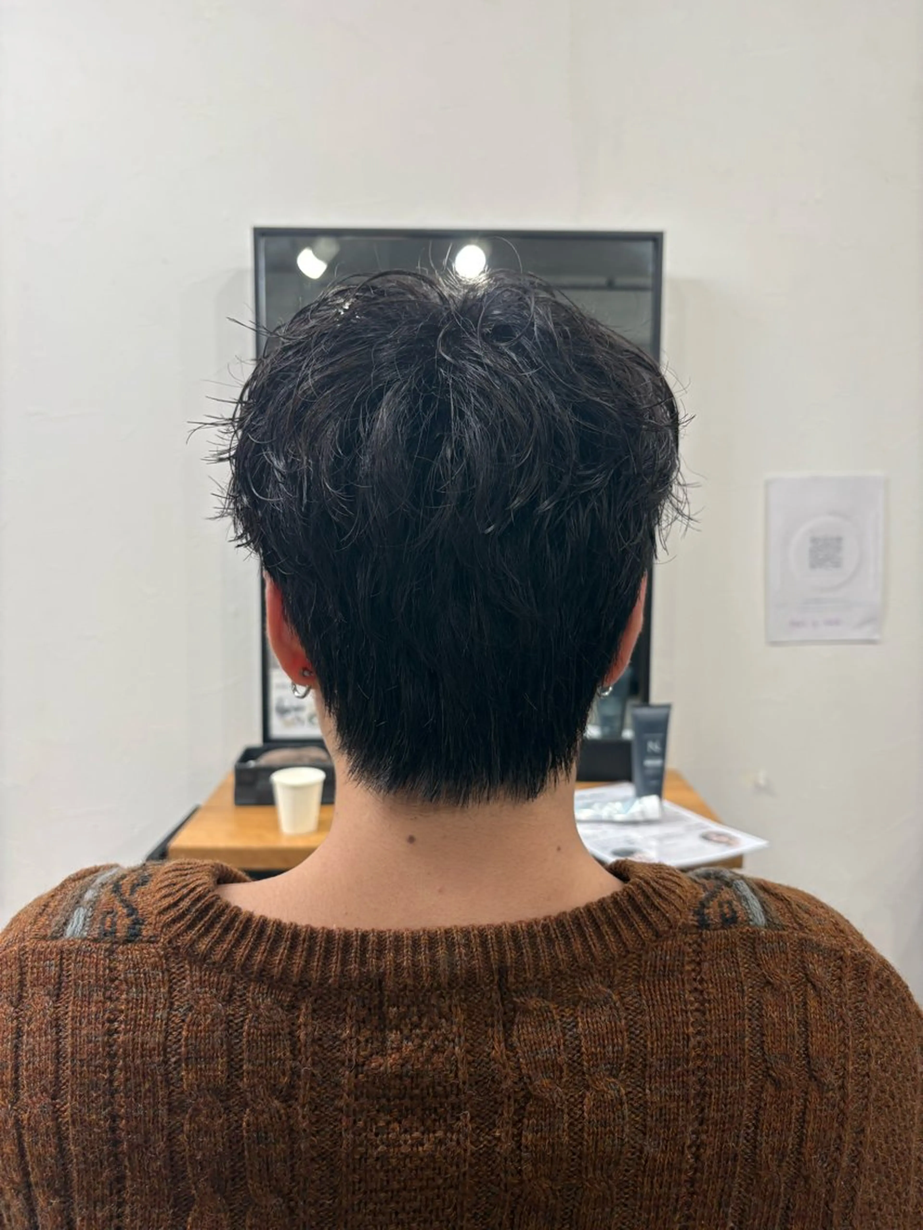 パーマ メンズ メンズパーマ メンズパーマ特化 園田 楓莉のヘアスタイル