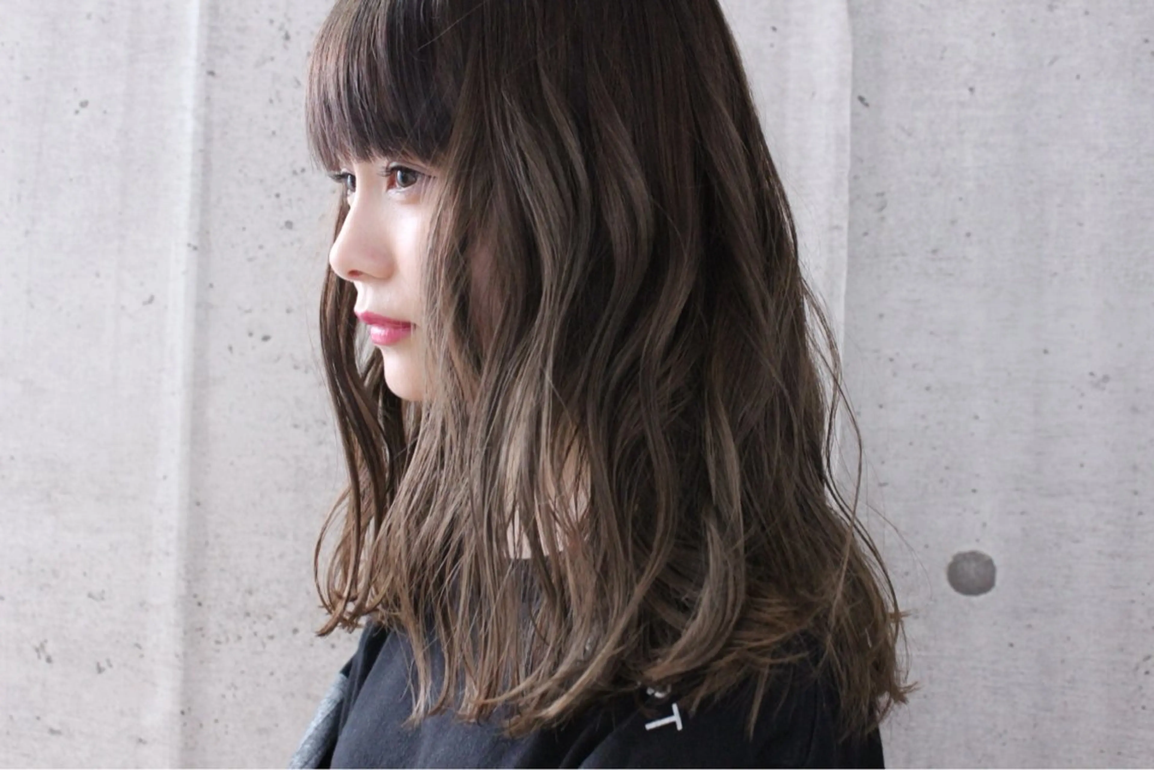 ロング カラー パーマ 透明感カラー ヘアカラー ooit 【オーイット】のヘアスタイル