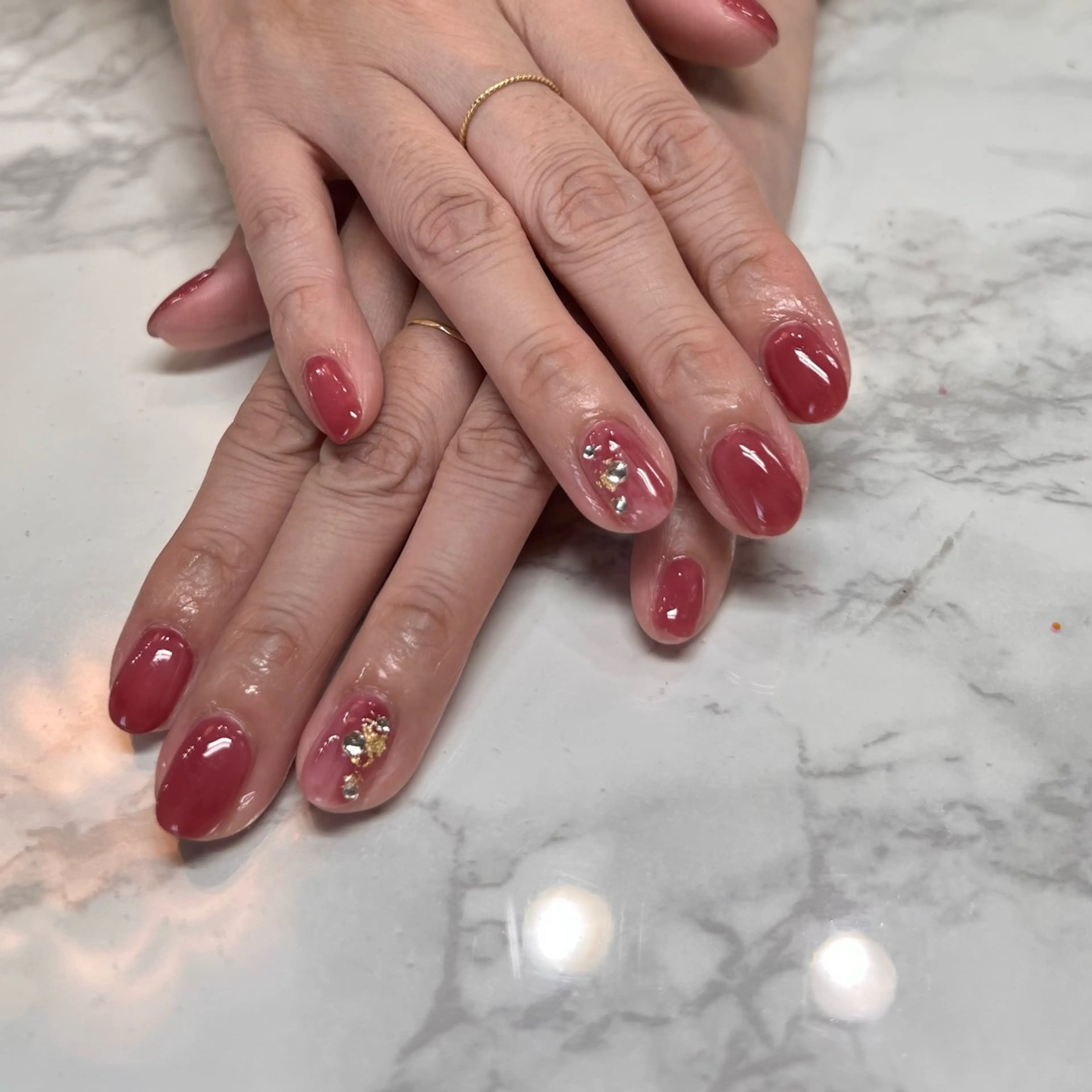 ネイル ハンドネイル ネイルサロンImpress 大森店所属・渡辺 あけみのネイルデザイン