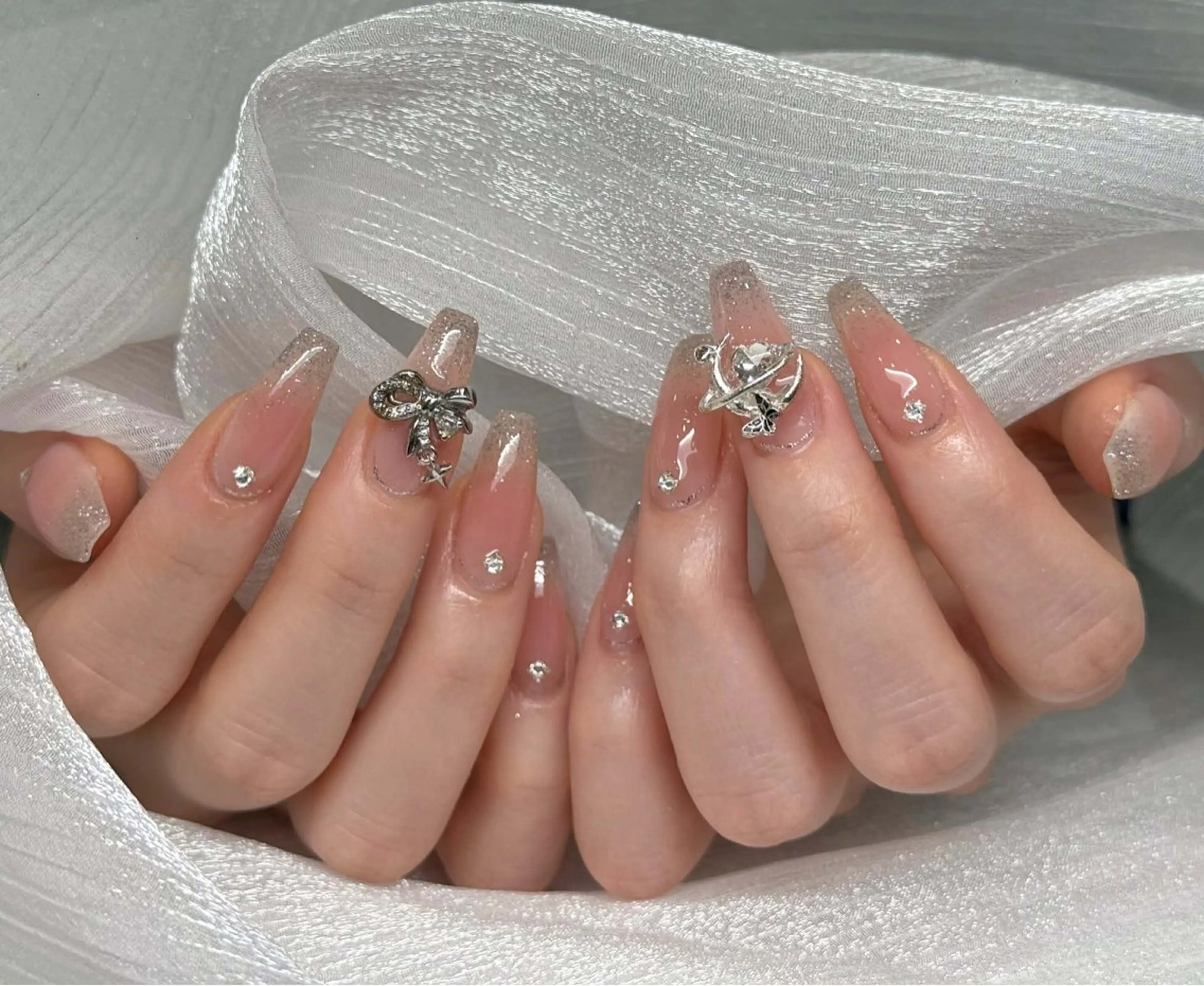 ネイル フレンチネイル 韓国ネイル マグネットネイル ニュアンスネイル ワンカラーネイル ハンドネイル アミ ちゃんのネイルデザイン