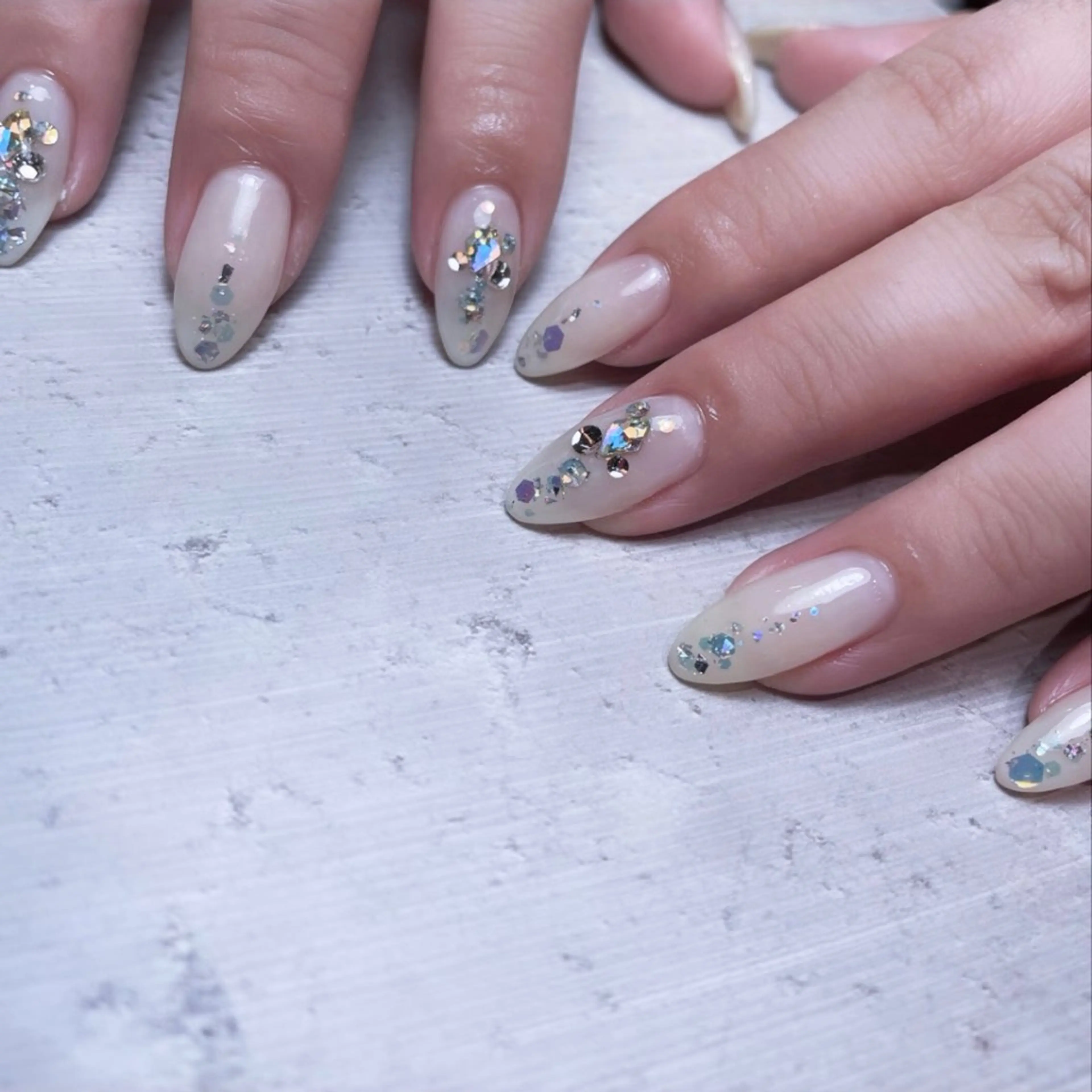 ネイル アートネイル グラデーション ハンドネイル nail&eyelash mate所属・京都/東向日/桂 ayumiのネイルデザイン