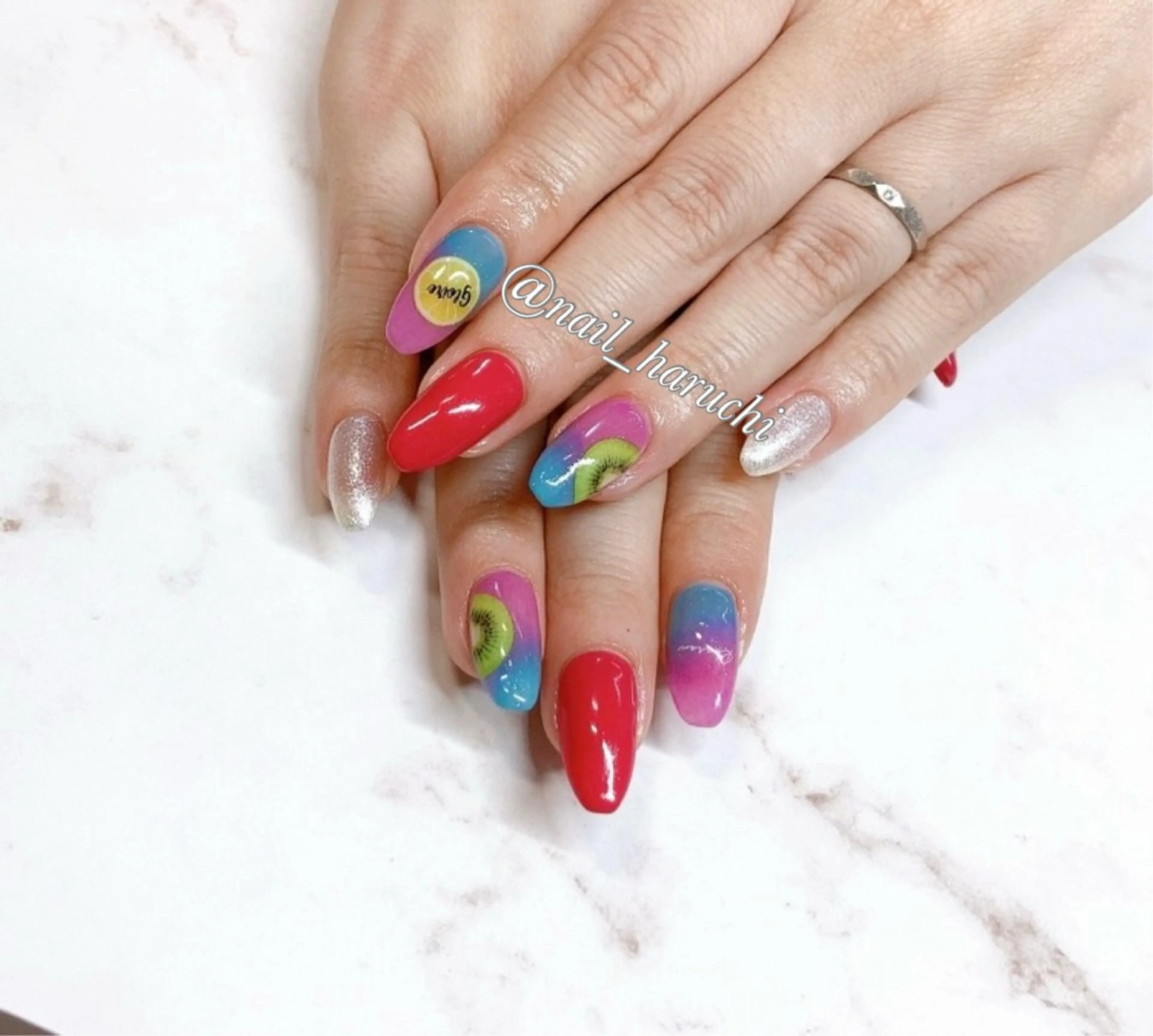 ネイル ハンドネイル HaRu nailのネイルデザイン