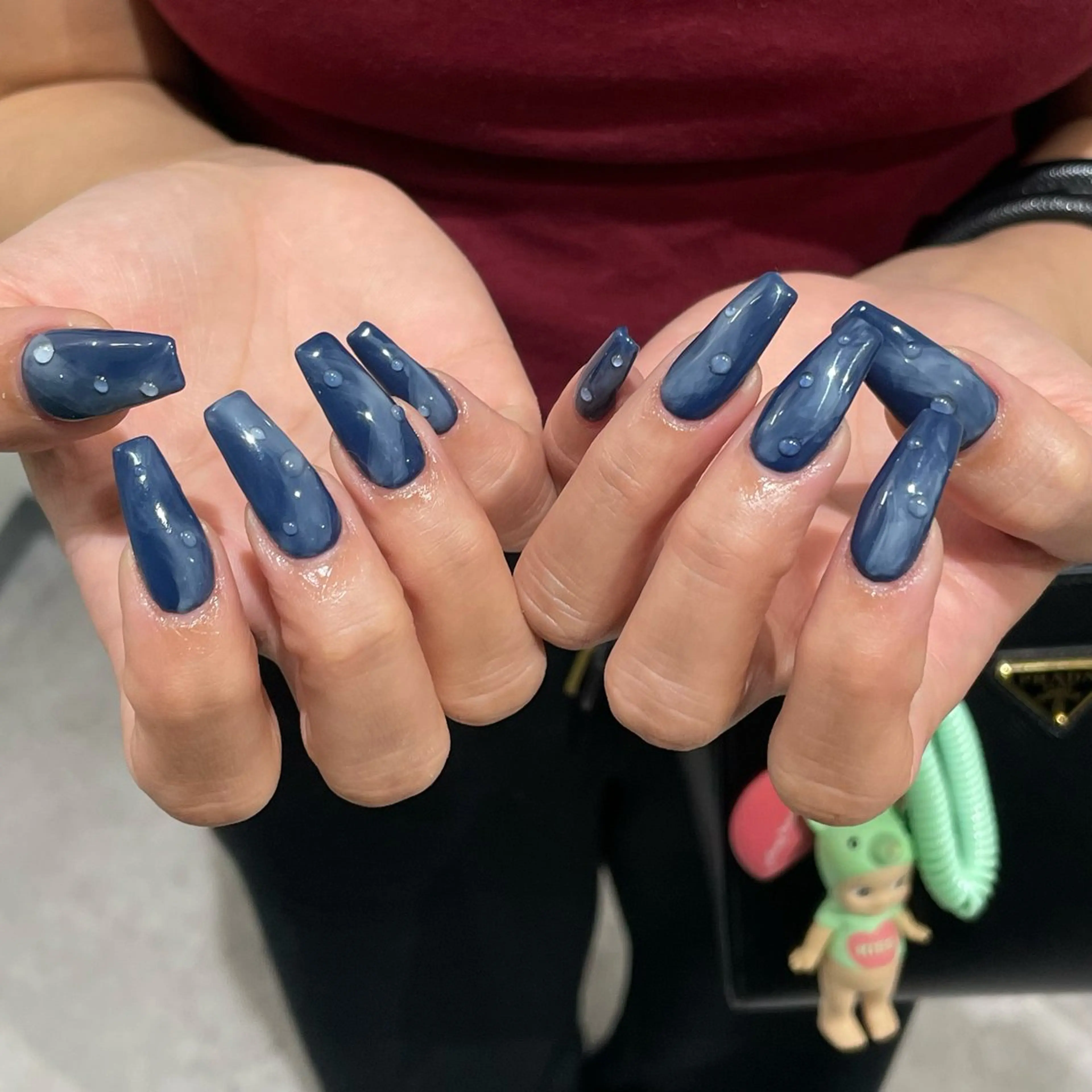 ネイル ハンドネイル IROHA NAIL Kurumi🪽🫧のネイルデザイン