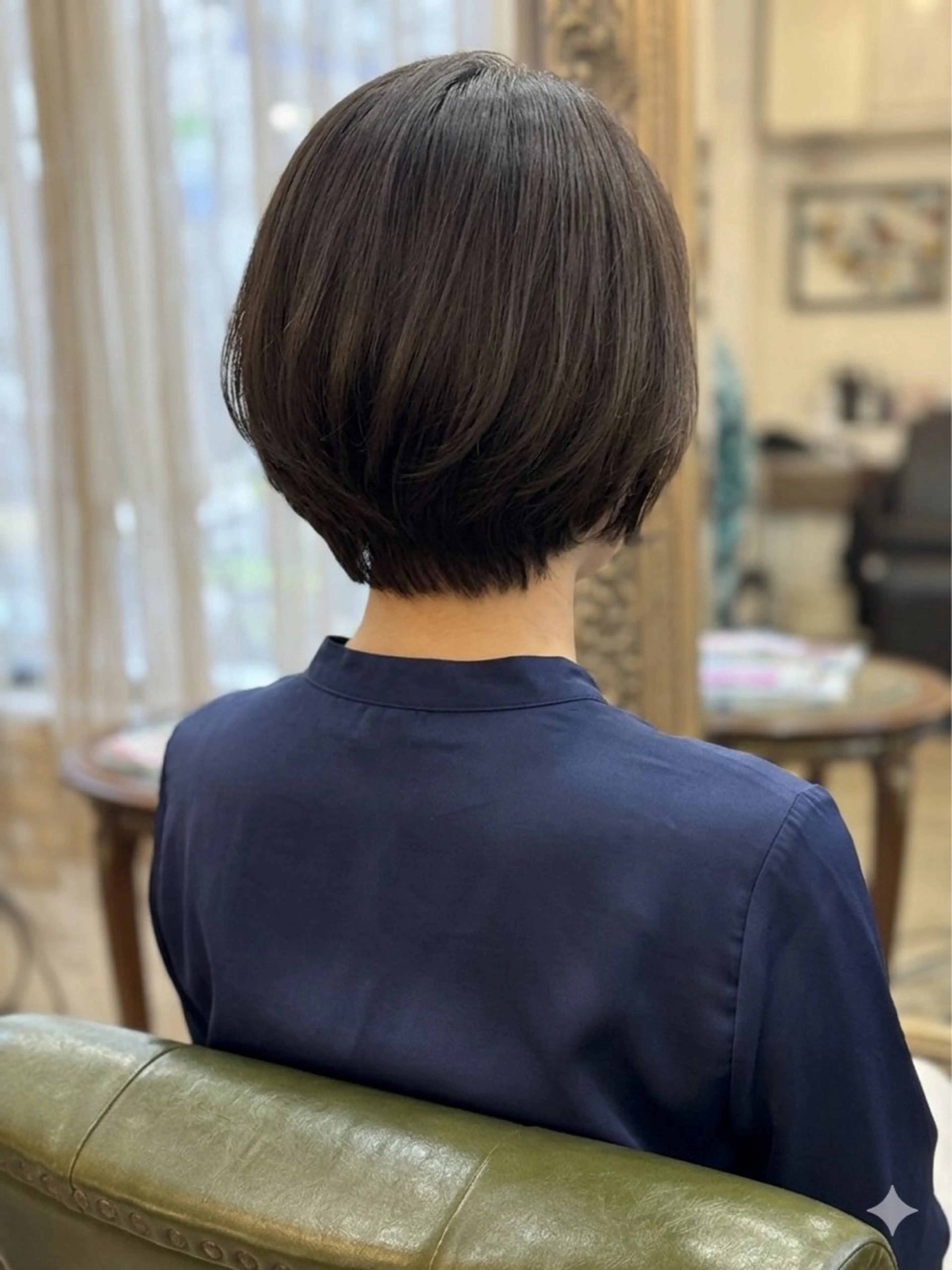 ショート ショートヘア カット ヘアカラー 新宿御苑/艶髪カラー 髪質改善/山口のヘアスタイル