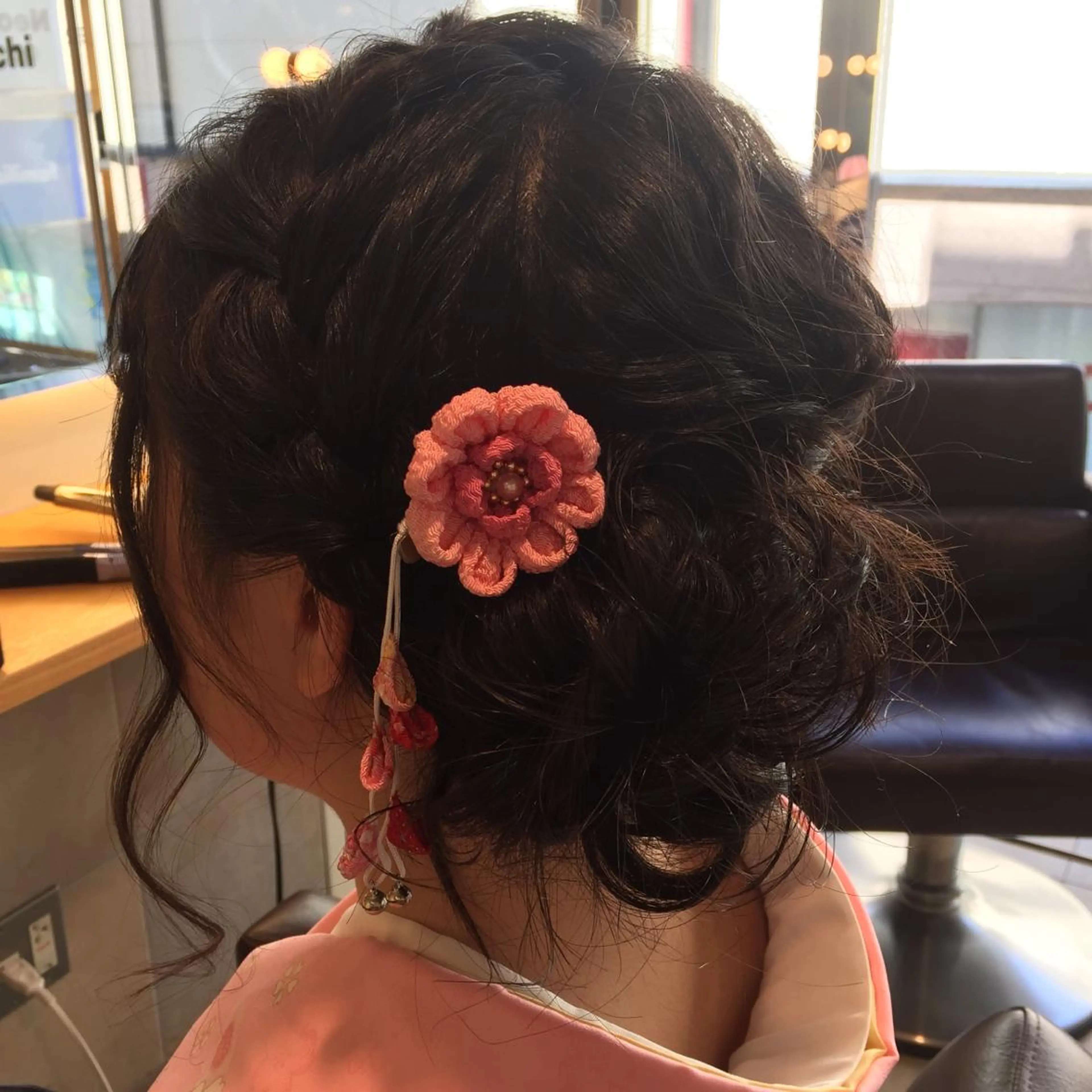 セミロング ヘアアレンジ 加藤 綾華のヘアスタイル