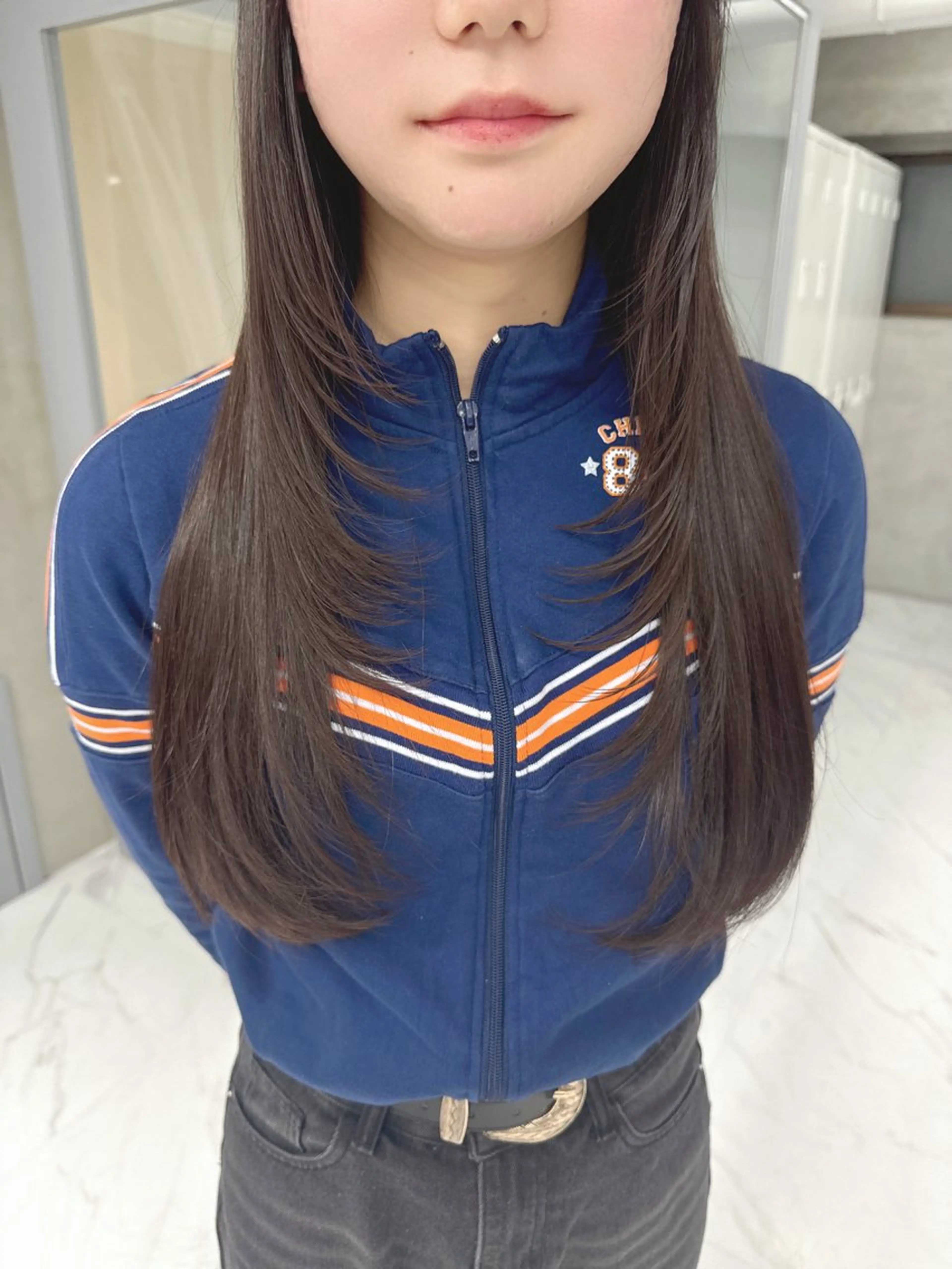 ロング 顔周りカット カット Mana/似合わせ レイヤー/ウルフのヘアスタイル