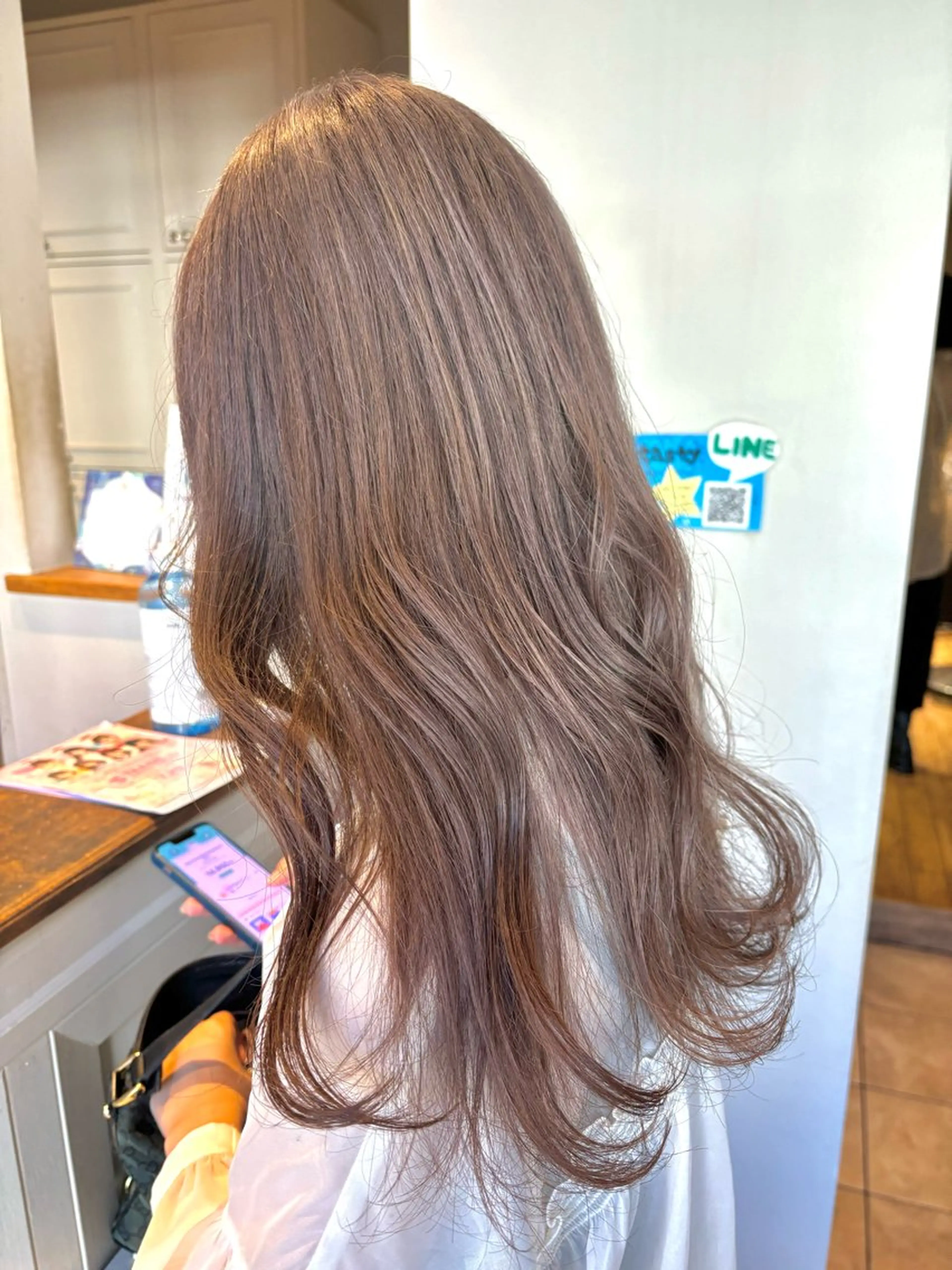 ロング ヘアカラー トリートメント 透明感カラー🎀 tasty/makoのヘアスタイル