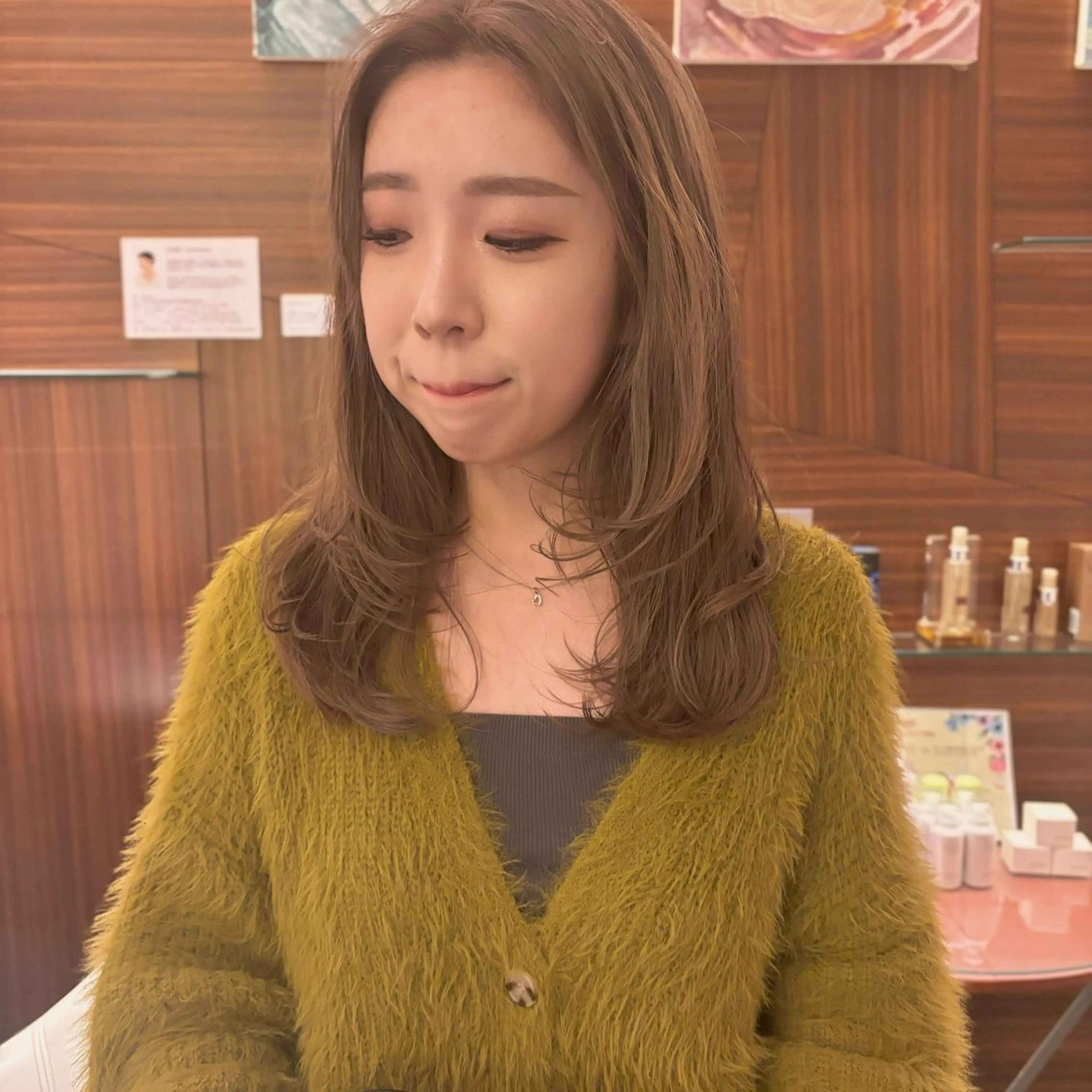 ミディアム ハッシュカット/四条 烏丸/寺本弘樹のヘアスタイル