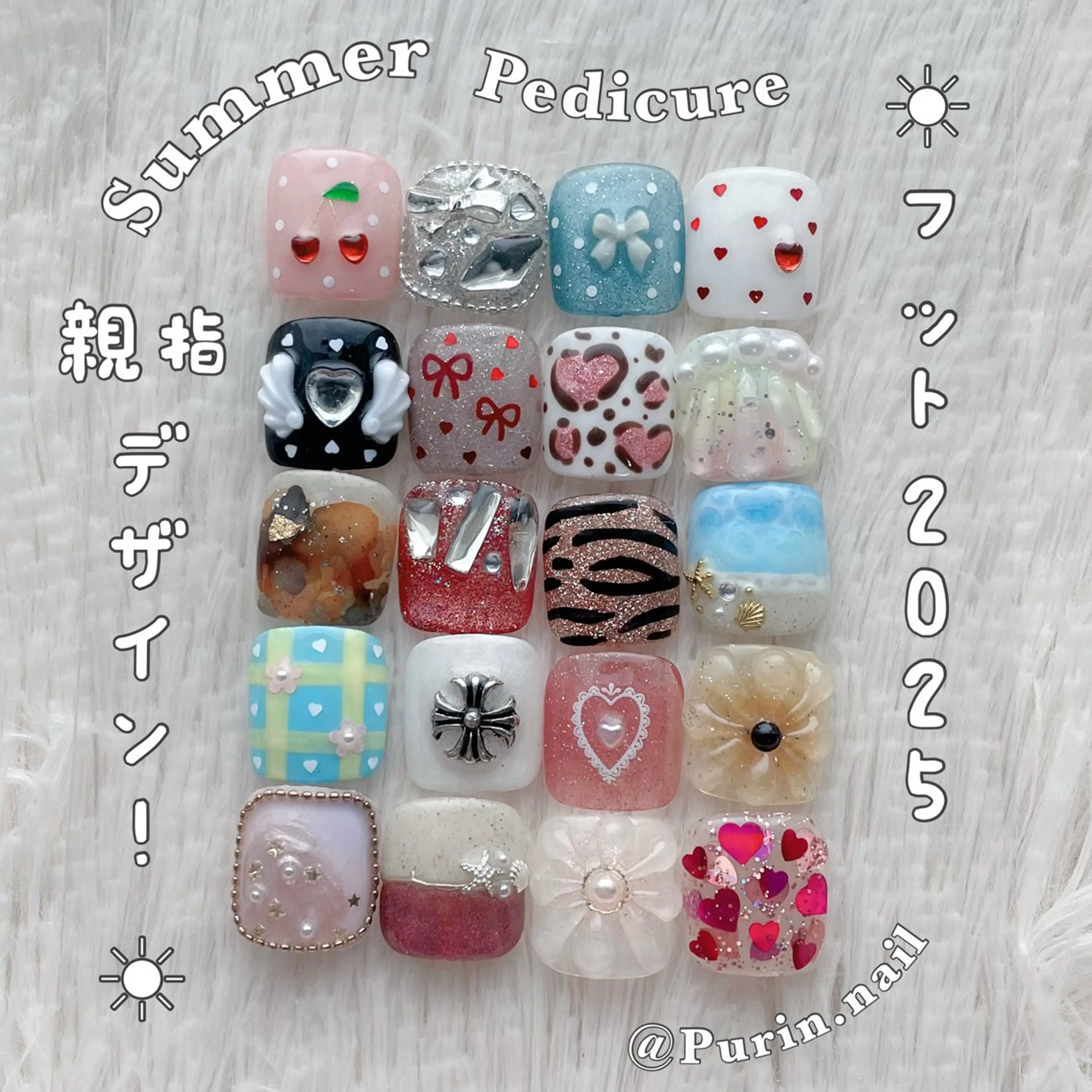 ‧⁺◟꒰オフなし꒱˚ ༘♡Footフット親指デザインの写真