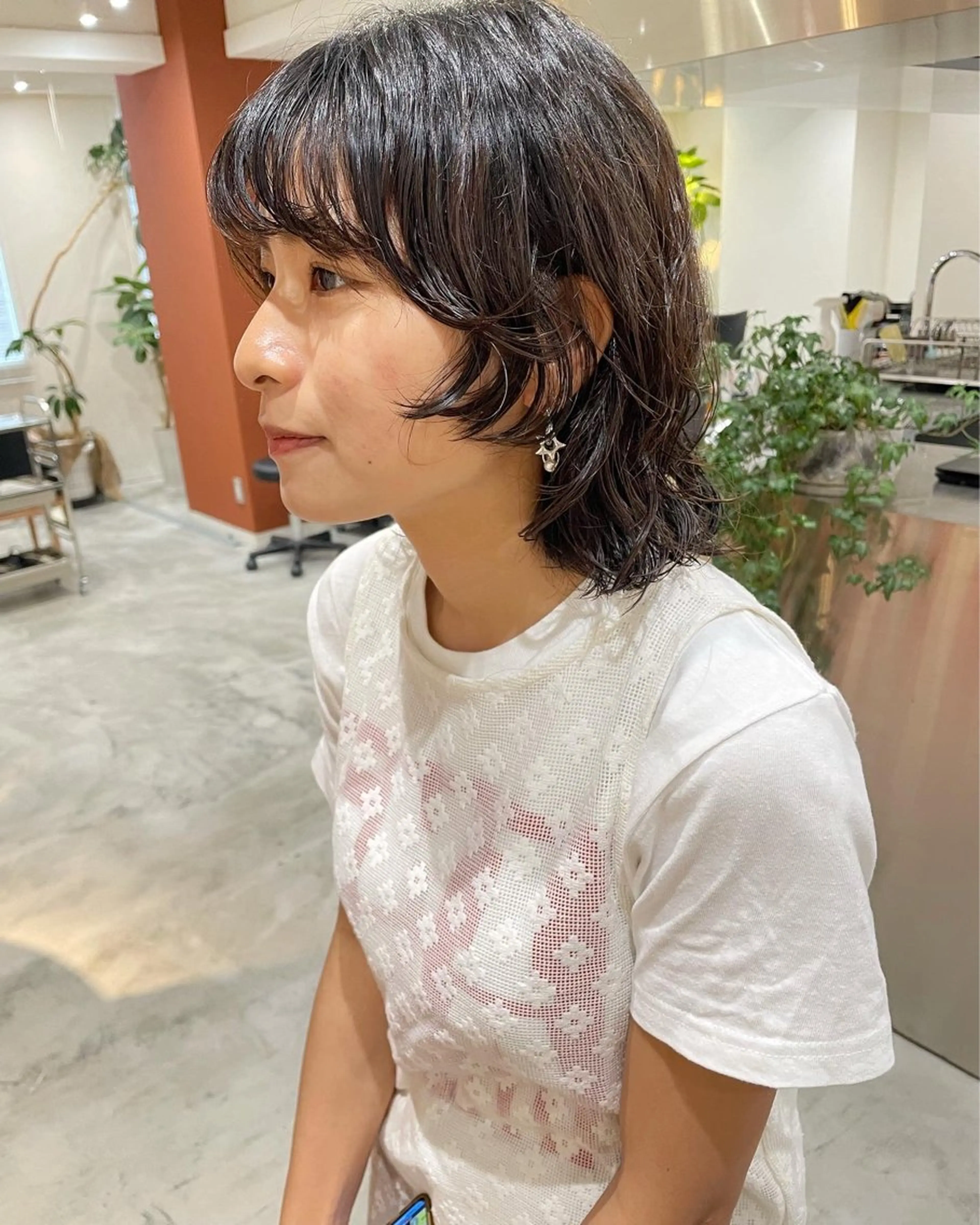 【minimo限定🌷】カット＋前髪パーマ+艶キュアトリートメント✨の写真